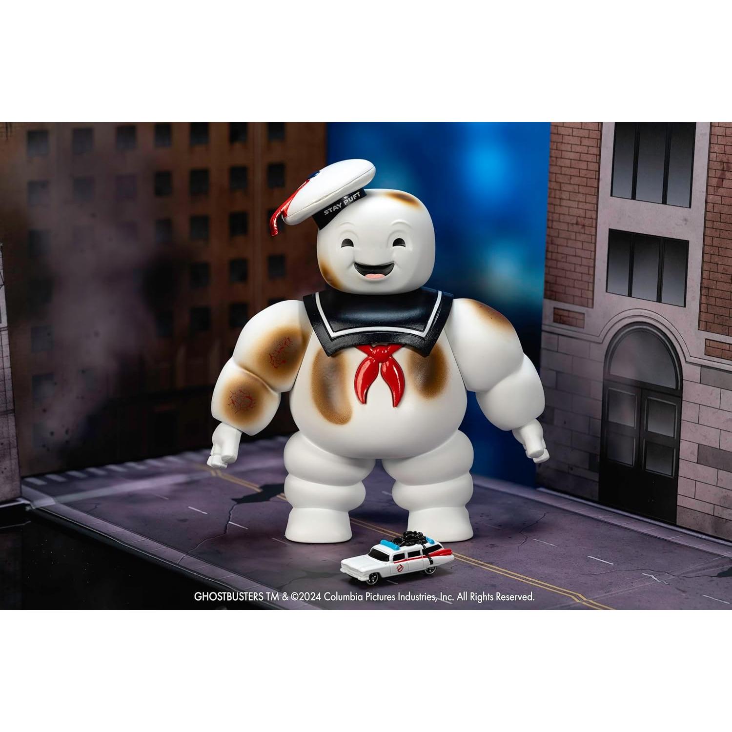 Figura Stay Puft 15.24 cm Jada Toys con Nano Ecto-1