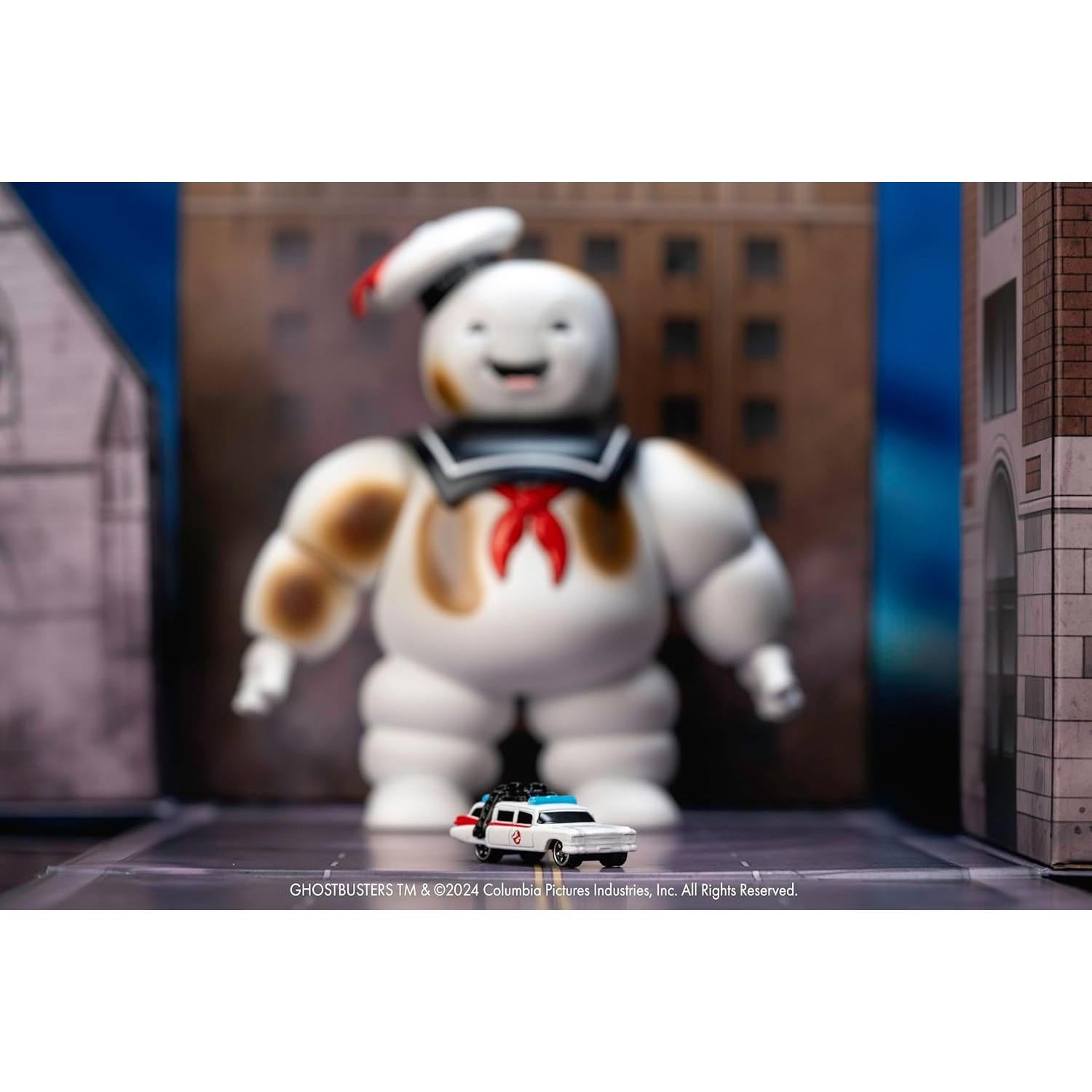 Figura Stay Puft 15.24 cm Jada Toys con Nano Ecto-1
