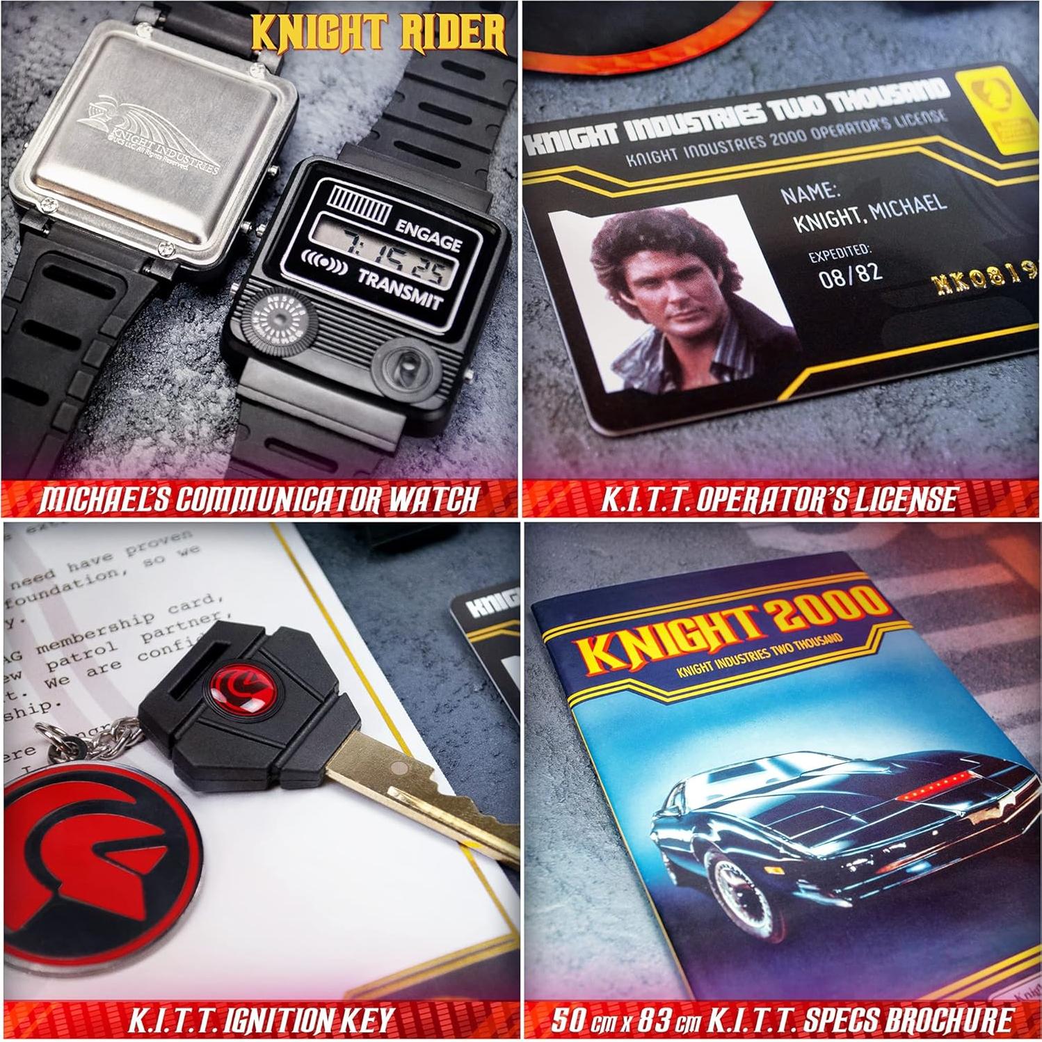 Kit Coleccionable Agente F.L.A.G. Caballero Conductor - 16 Piezas