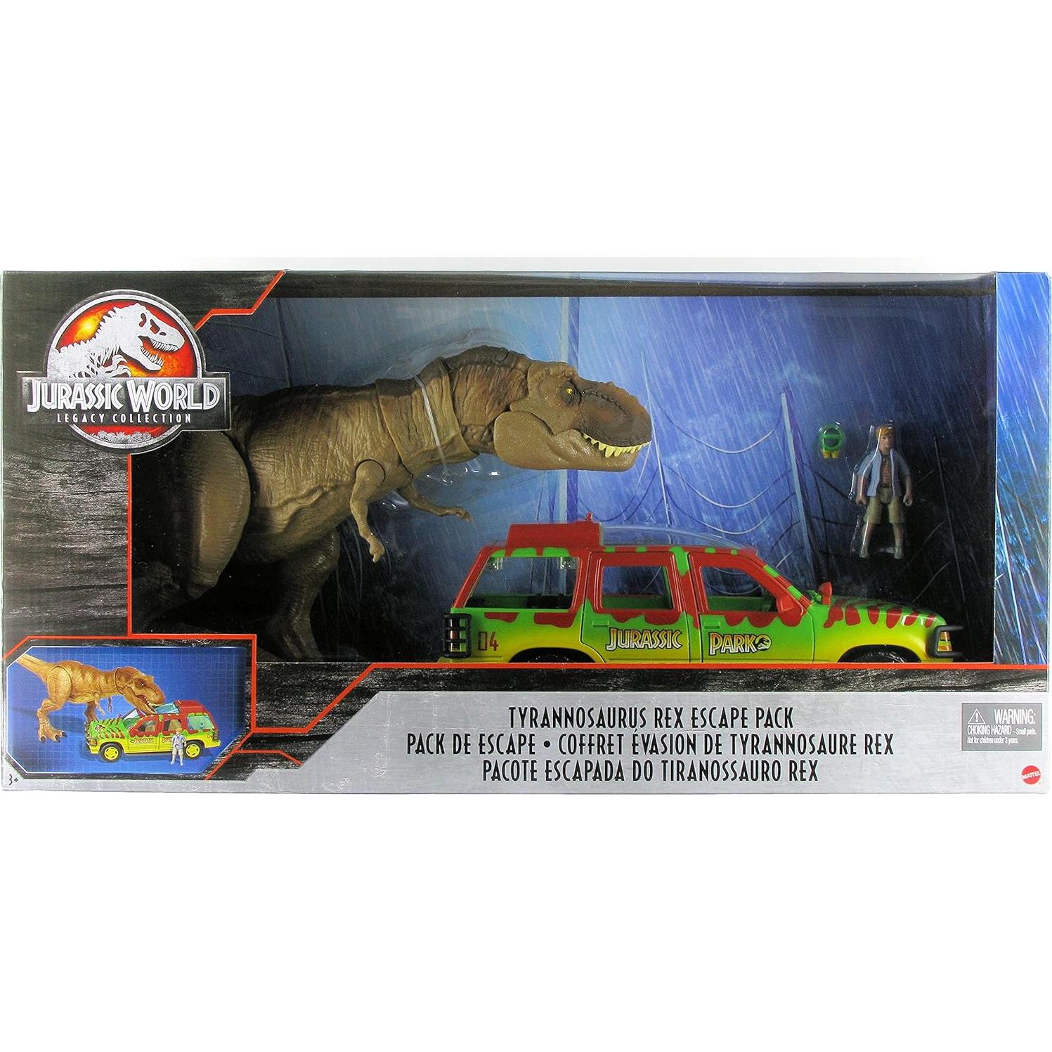 Jurassic World Escape del Tyrannosaurus Rex - MATTEL