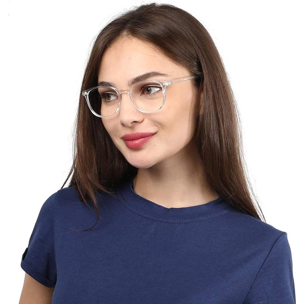 Gafas de Lectura Firmoo UV400 Cuadradas Transparentes 1.75x