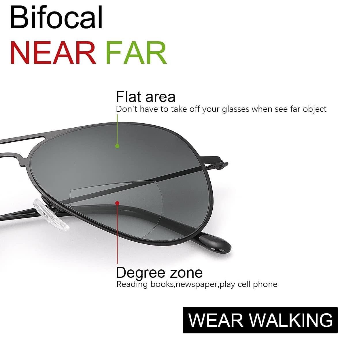 Gafas Bifocales de Lectura YIMI UV400 para Hombres y Mujeres