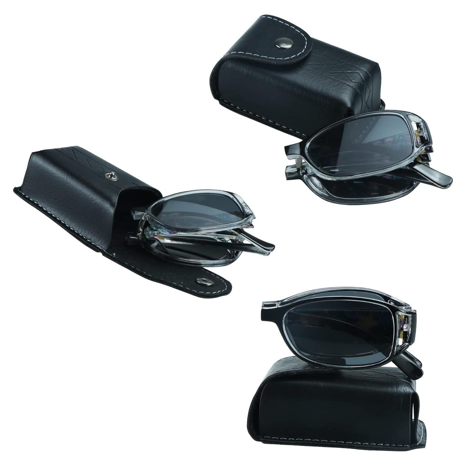 Gafas de Lectura y Sol Plegables VisionGlobal 3 Pares UV400