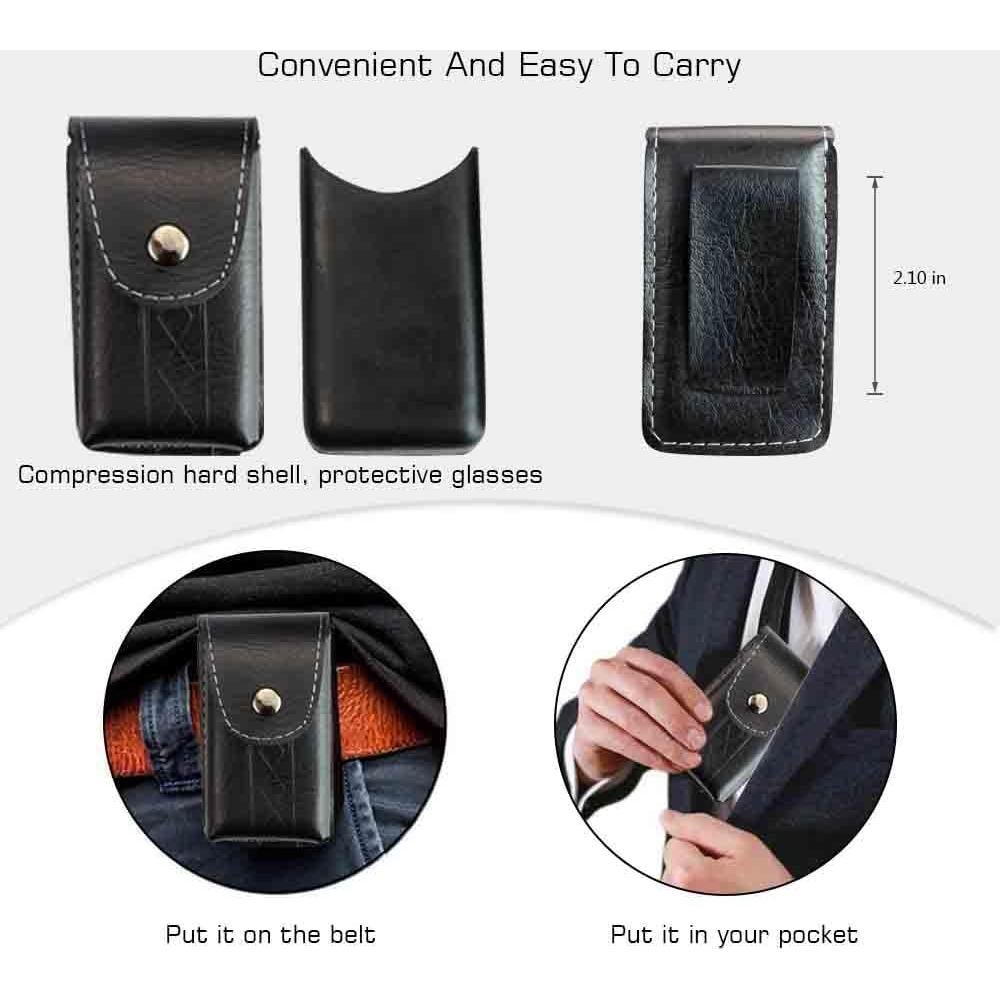 Gafas de Lectura y Sol Plegables VisionGlobal 3 Pares UV400