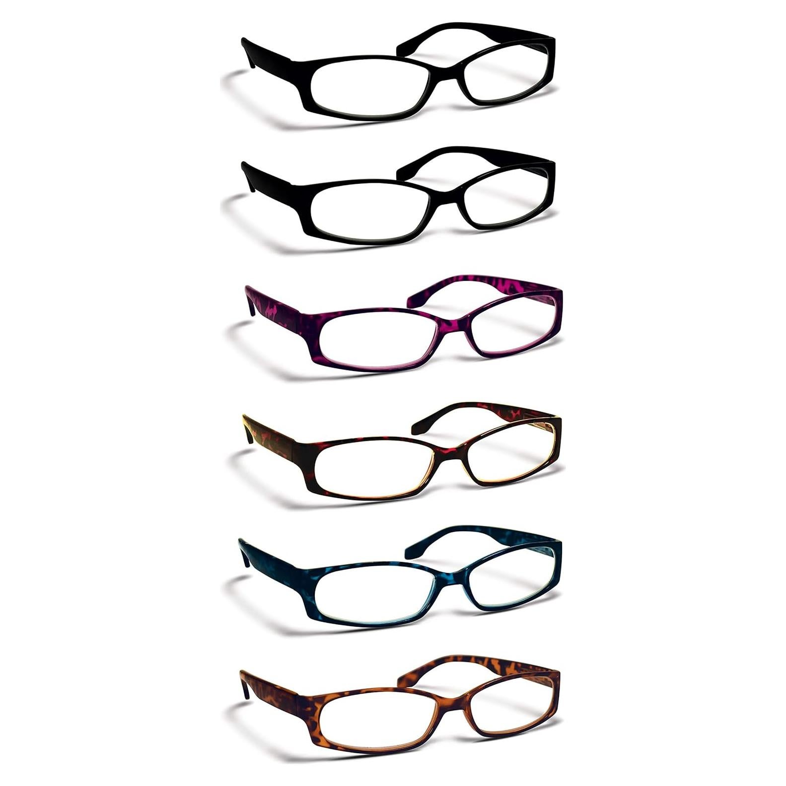 Gafas de lectura Boost Eyewear 6 Pzas, Monturas Modernas