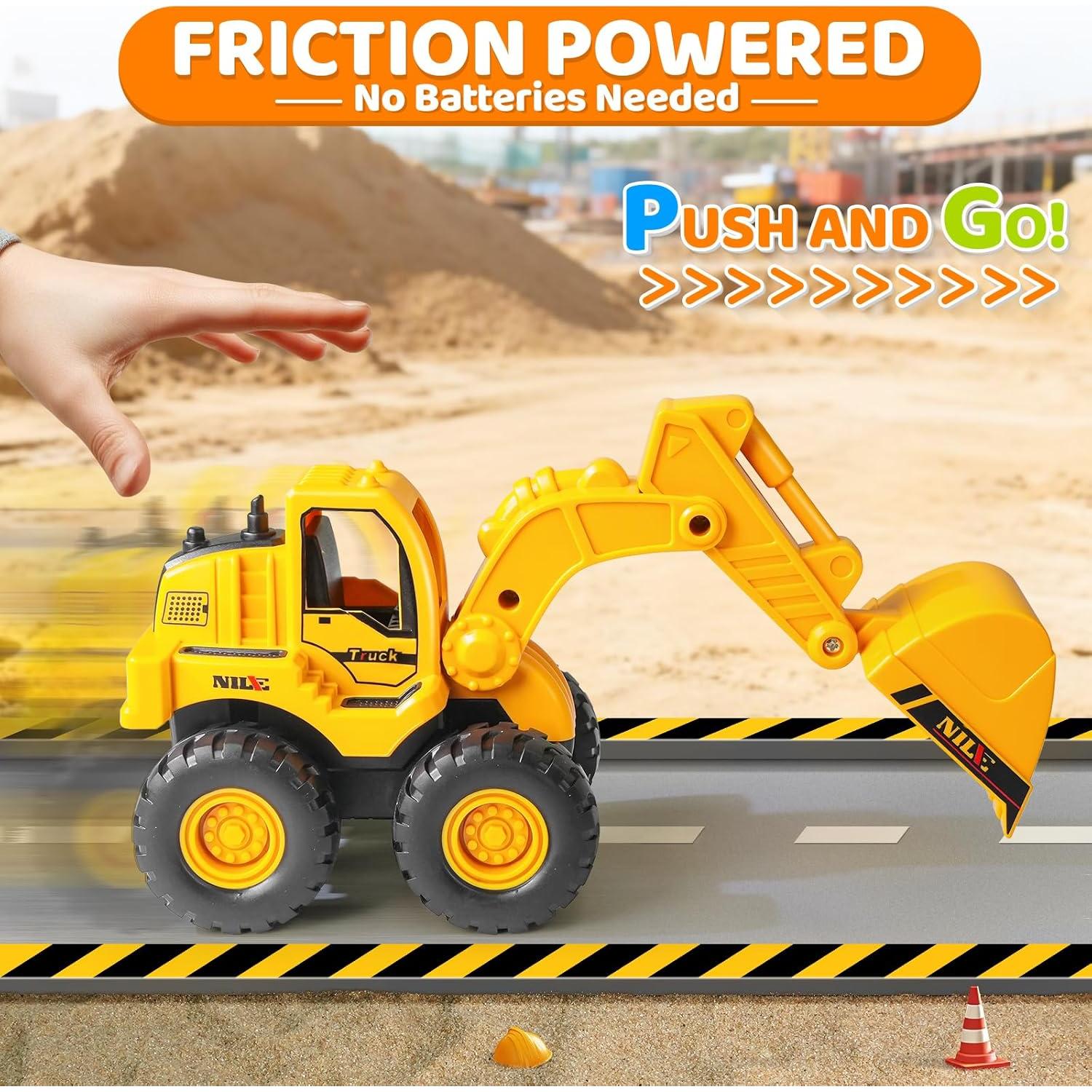 Juguetes de Construcción Beestech Excavadora y Cargadora 2 Piezas