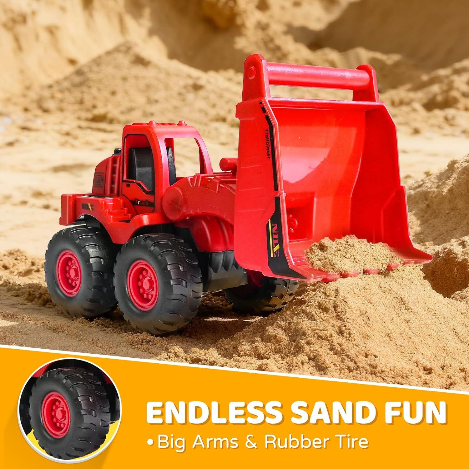 Juguetes de Construcción Beestech Excavadora y Cargadora 2 Piezas