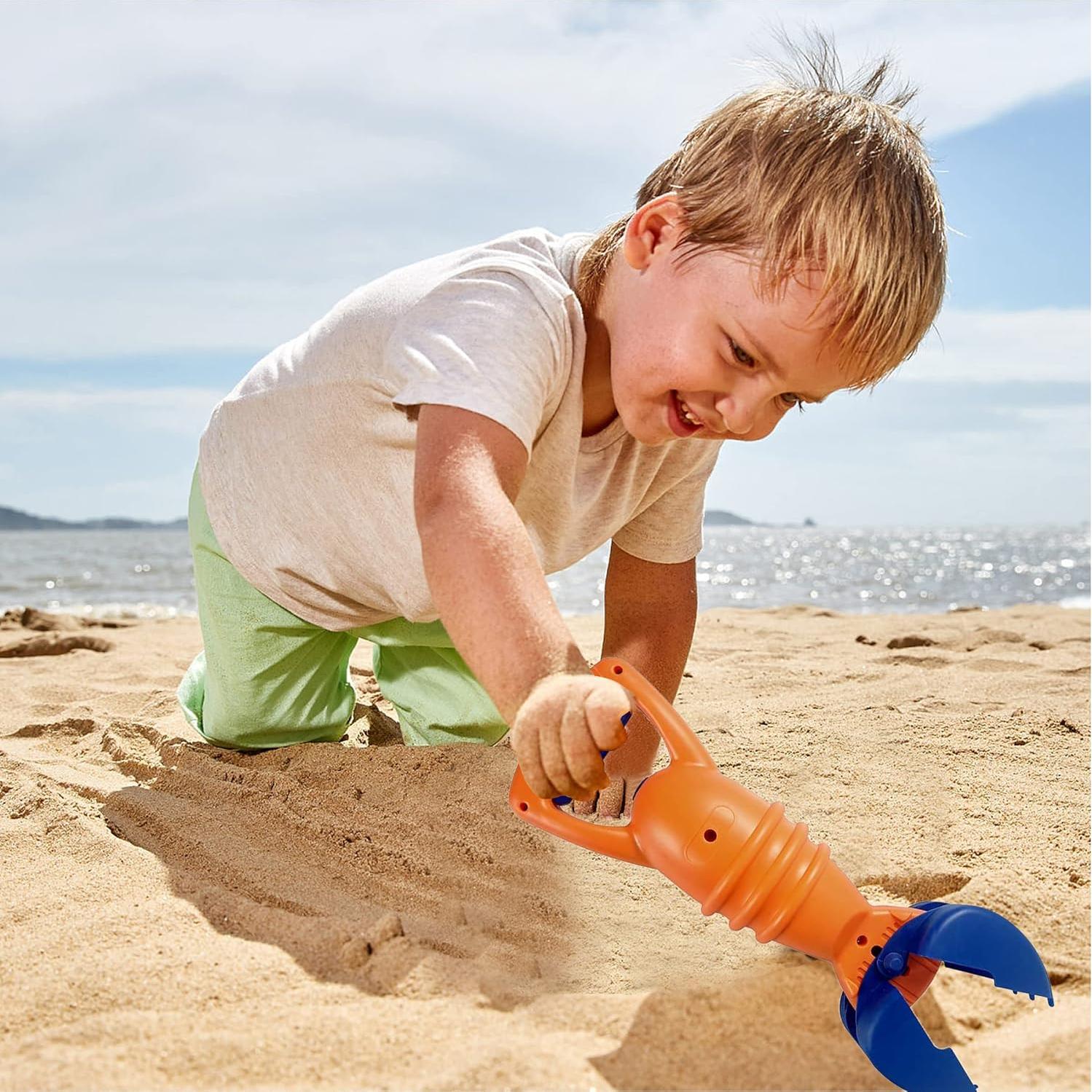 Garra de Arena Jumbo 33 cm Juguete Rana Arcoiris - 2 Piezas