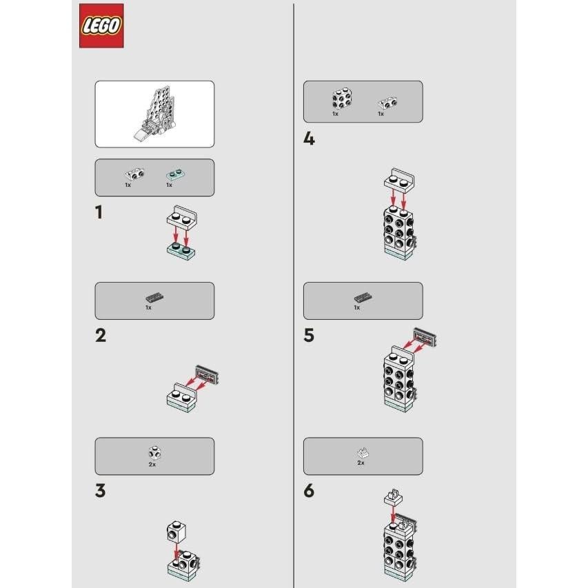 Paquete de Papel y Foil Lego Star Wars Imperial Shuttle