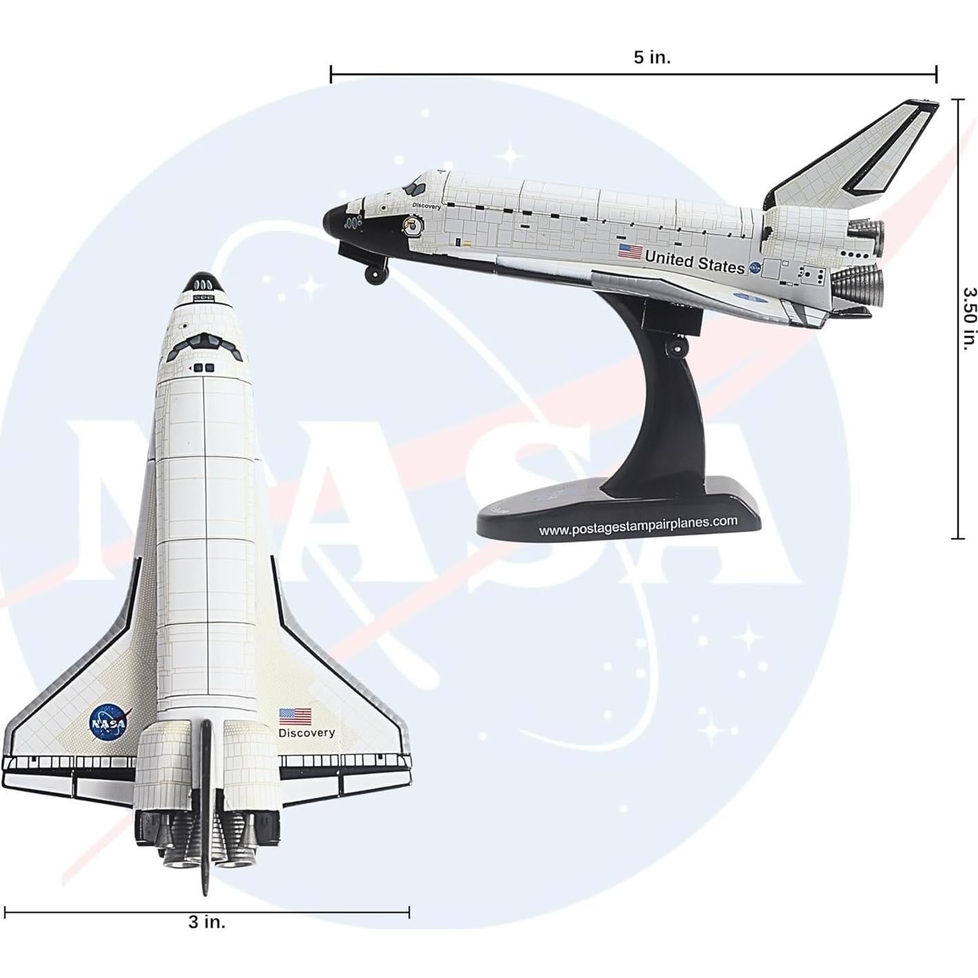 Modelo de transbordador espacial Discovery Daron 1:300