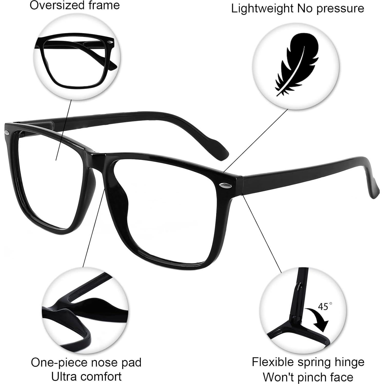 Gafas de Lectura OCCI CHIARI 2.75 Cuadradas Grandes