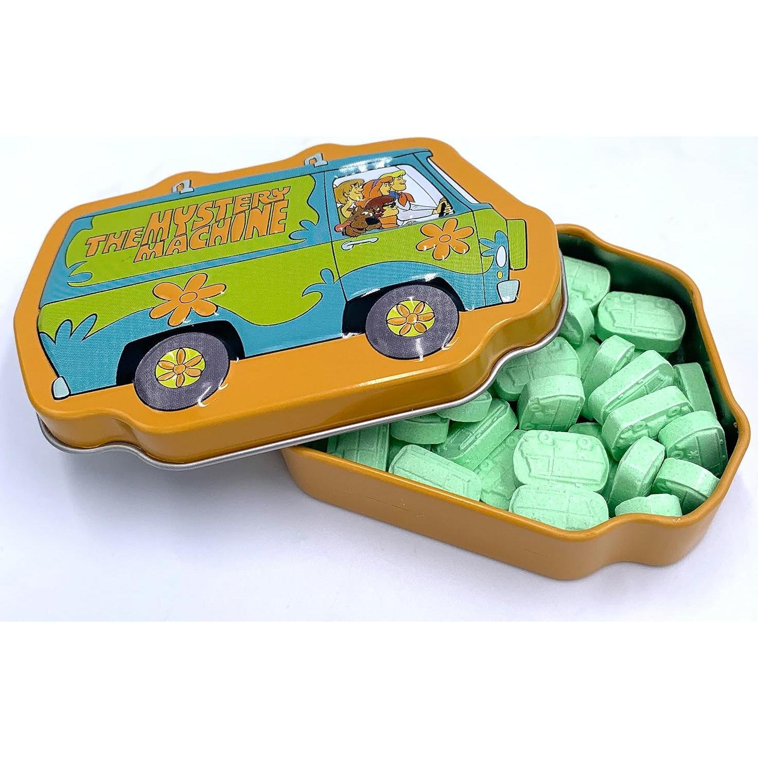 Dulce de Manzana Verde Agria Scooby-Doo 34g Lata Coleccionable