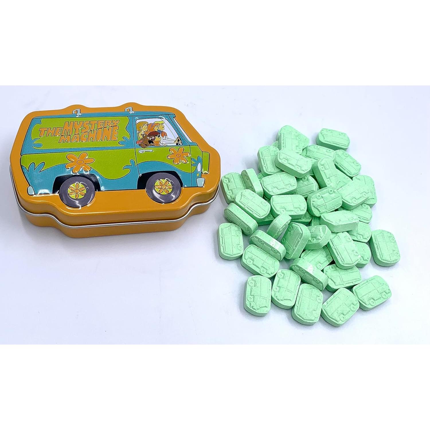 Dulce de Manzana Verde Agria Scooby-Doo 34g Lata Coleccionable