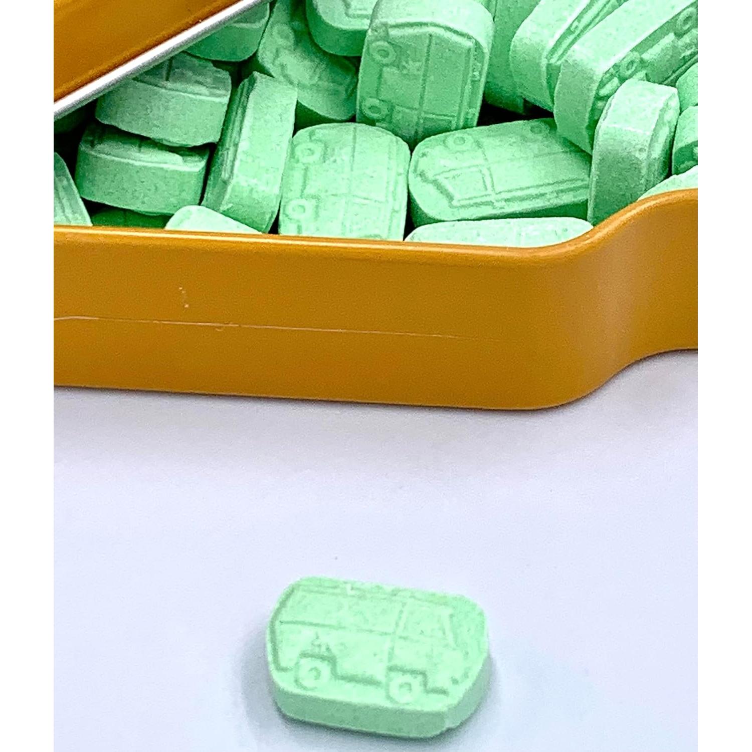 Dulce de Manzana Verde Agria Scooby-Doo 34g Lata Coleccionable