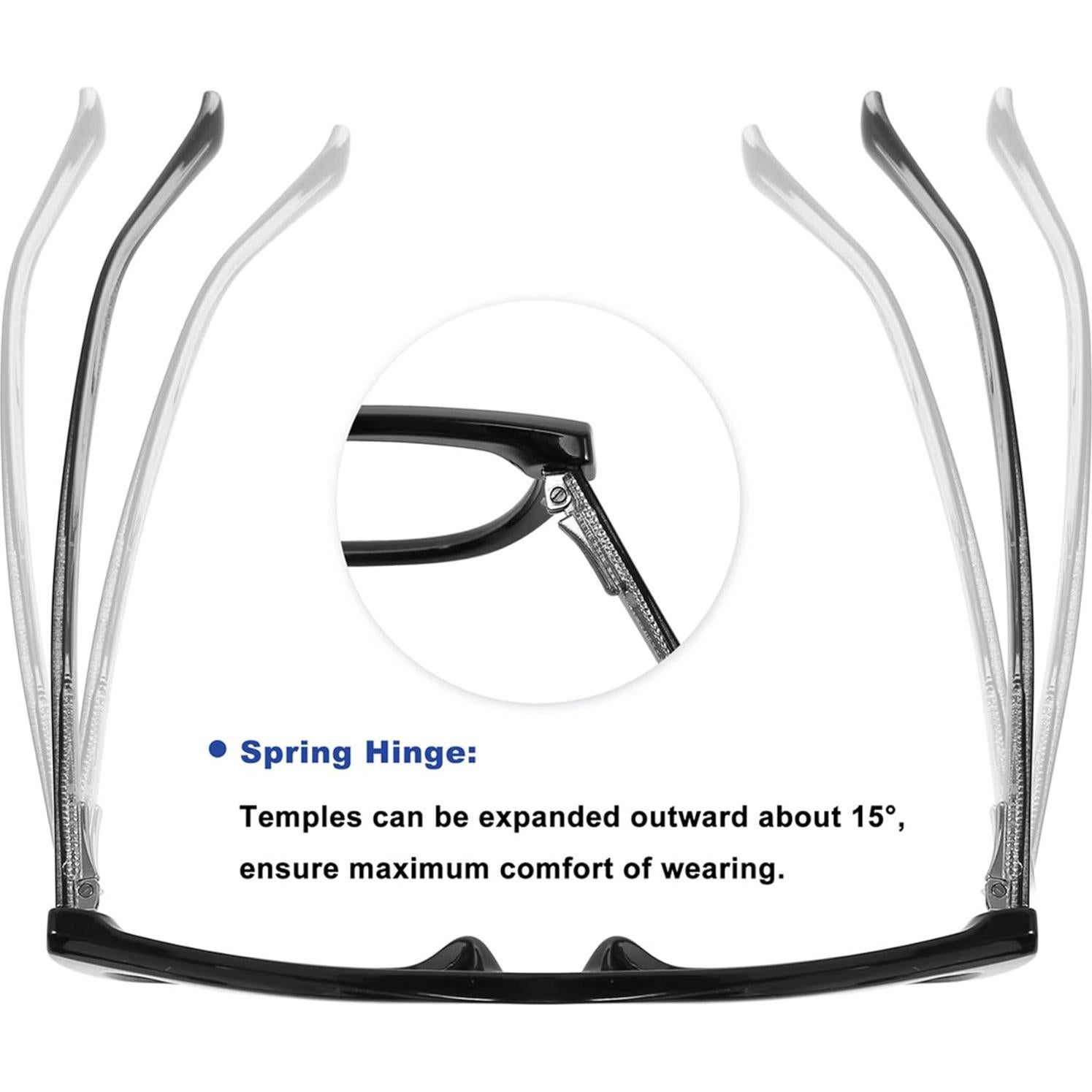 Gafas FEISEDY Cateye Anti Luz Azul para Mujeres B2676