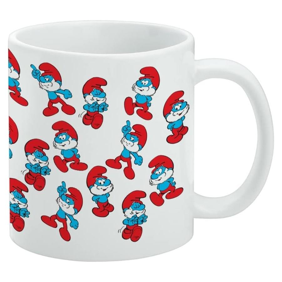 Taza de Cerámica Pitufo 11oz - Regalo Original para Café