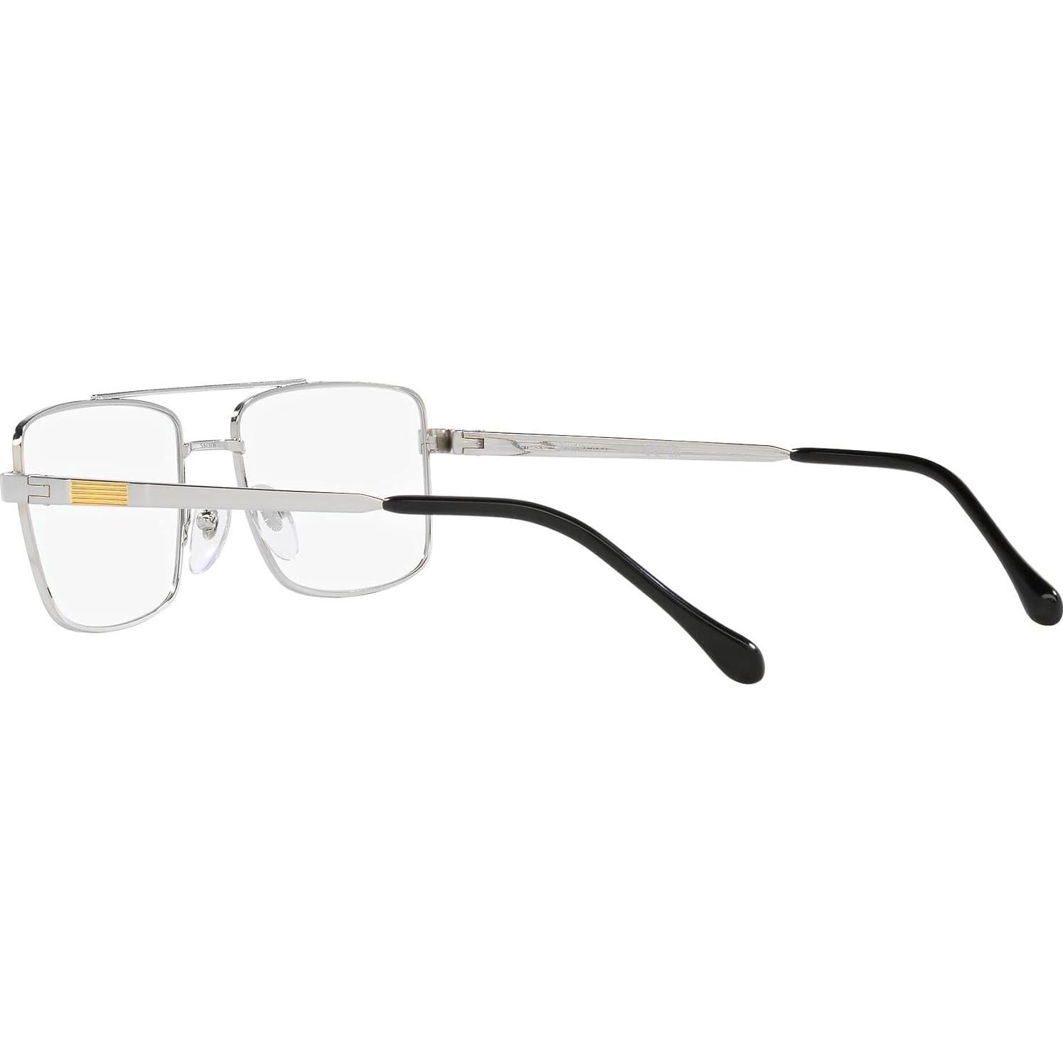 Montura de Gafas Sferoflex SF2296 Cuadradas Plata/Dorado