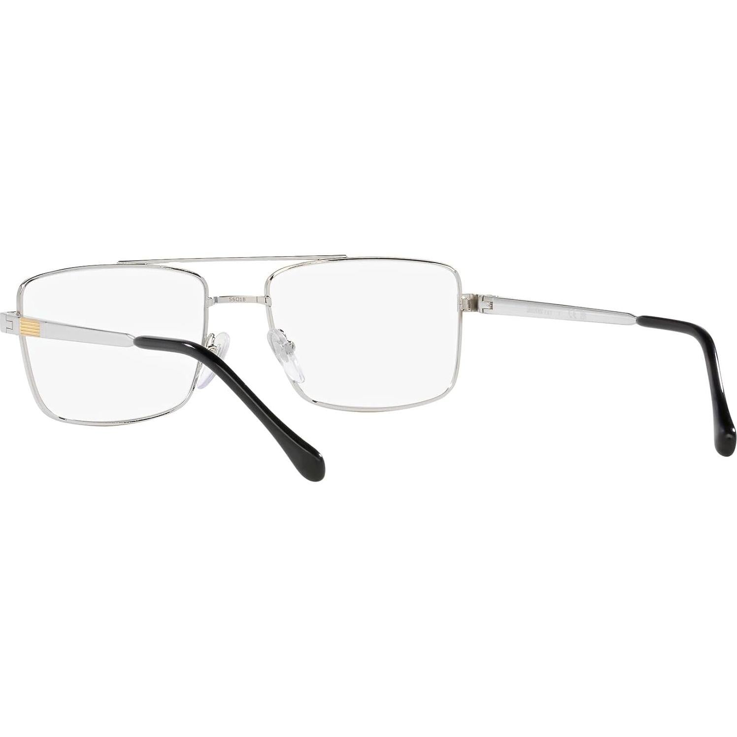 Montura de Gafas Sferoflex SF2296 Cuadradas Plata/Dorado