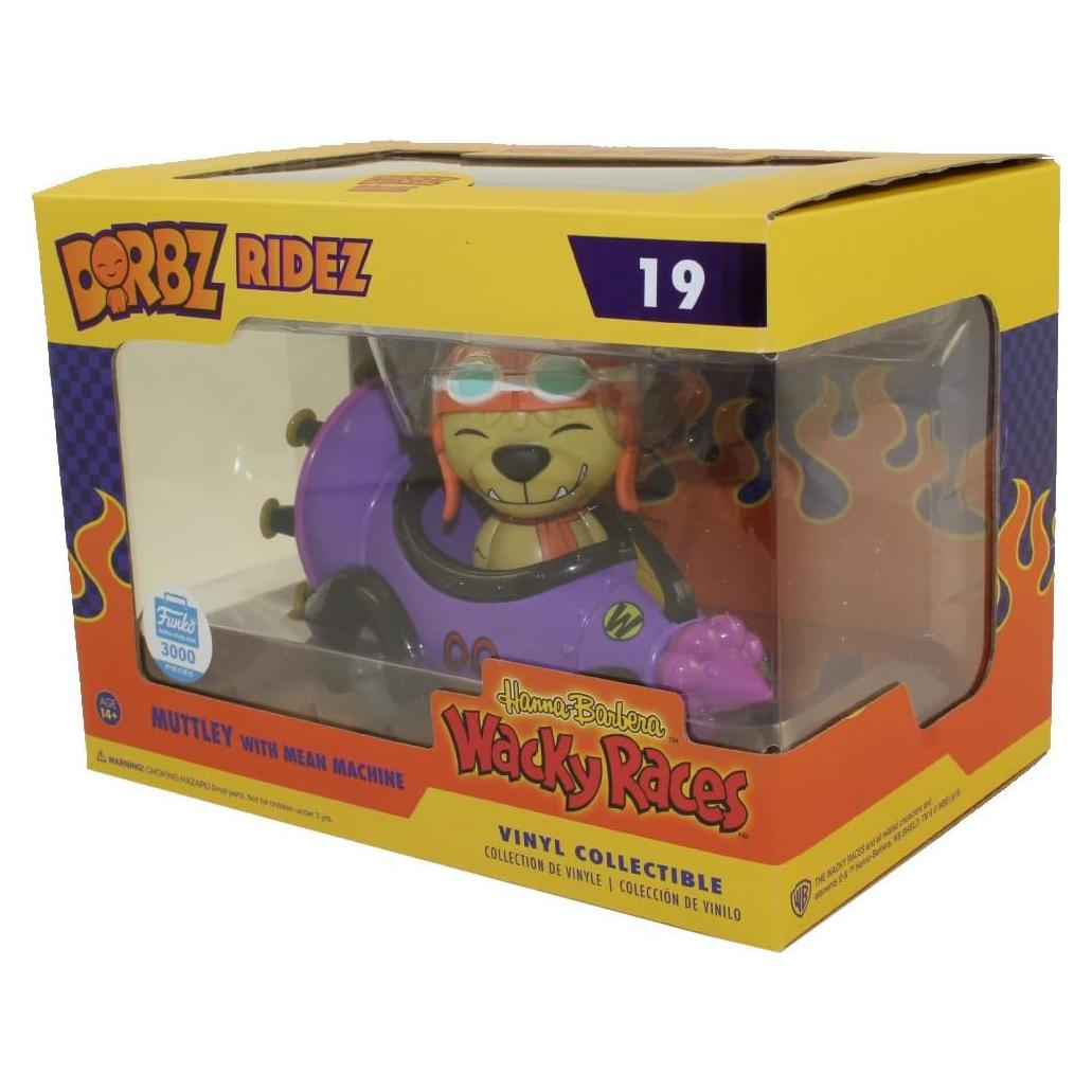 Dorbz Ridez Muttley con Máquina Malvada 3000 Funko