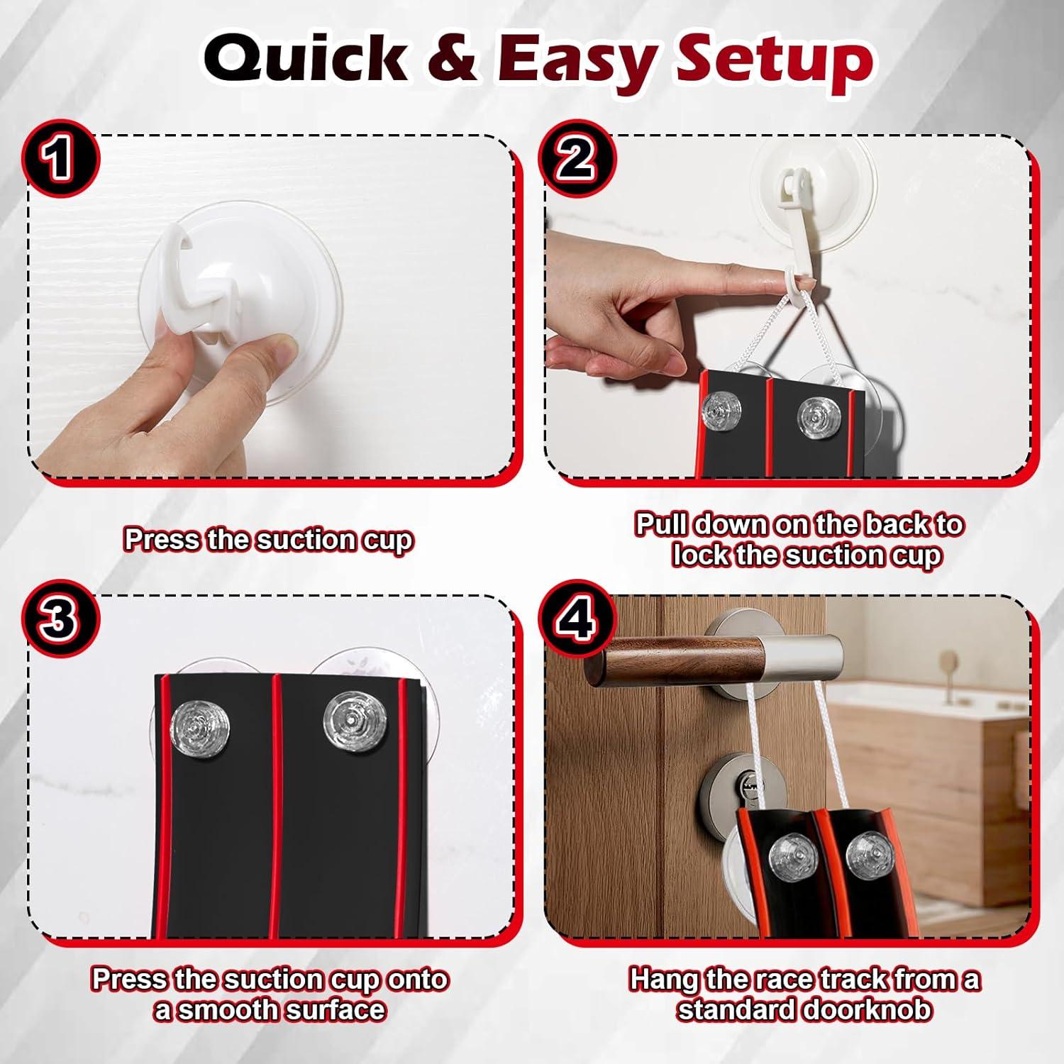 Pista de Carreras Flexible Vcsaq 4.57 m con Ventosas - Niños 3+