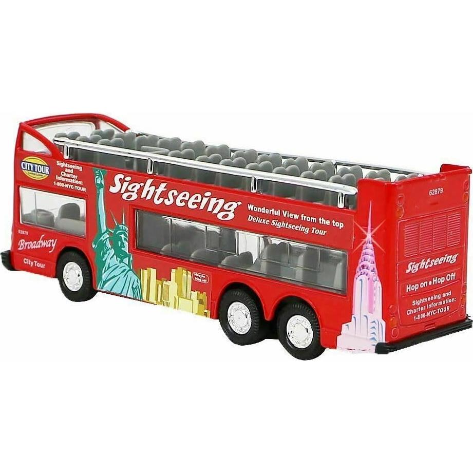Autobús turístico de juguete Liberty Imports NYC 17.27 cm