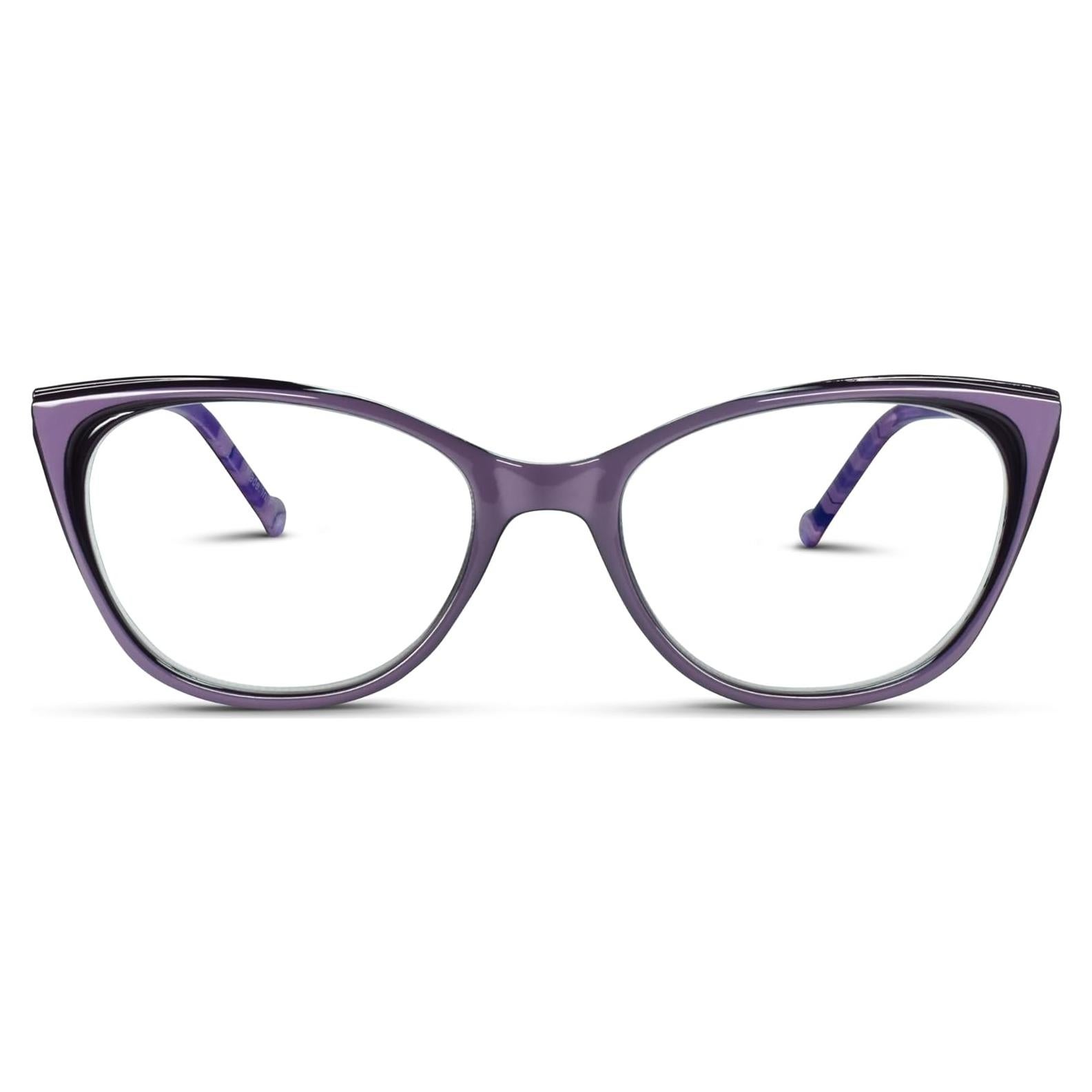 Gafas de lectura 2SeeLife ojo de gato moradas 2.25x