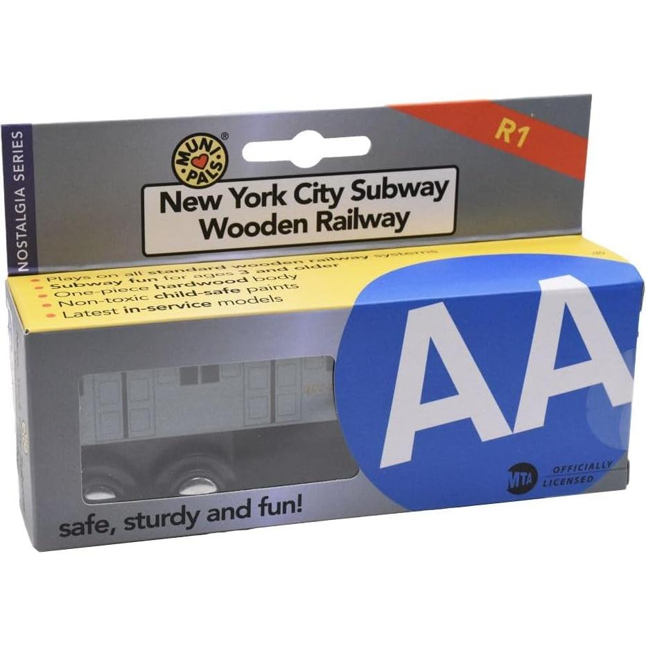 Carro de Tren Subterráneo de Madera Munipals MP01_11AA NYC