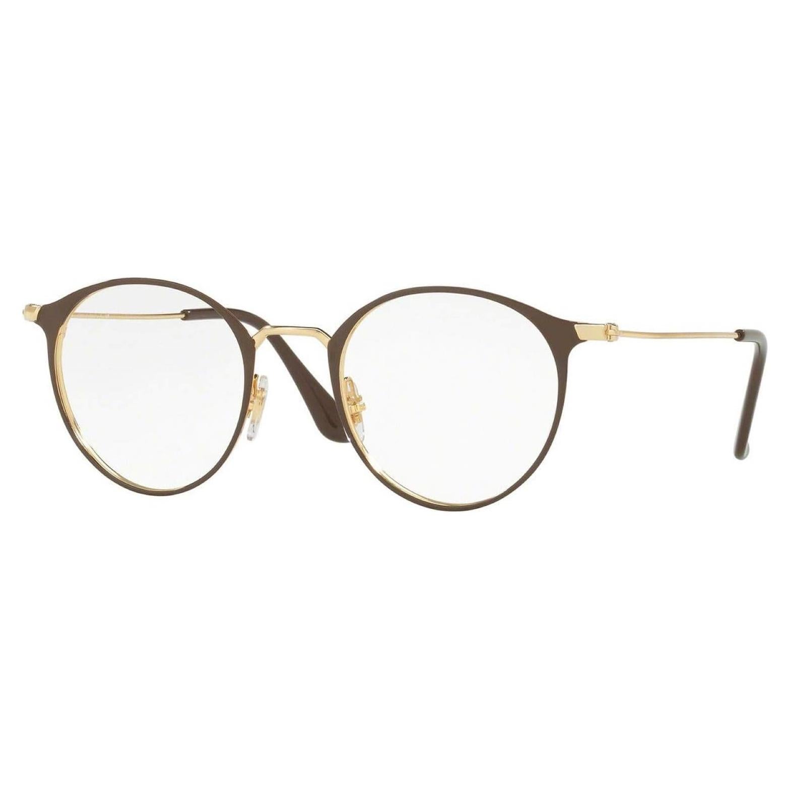 Montura Gafas Ray-Ban Rx6378 Round 47mm Marrón