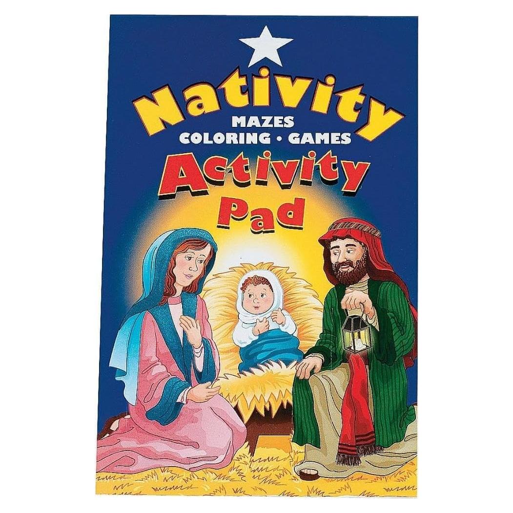 Set de 12 Libros para Colorear Navidad Fun Express - Actividades para Niños