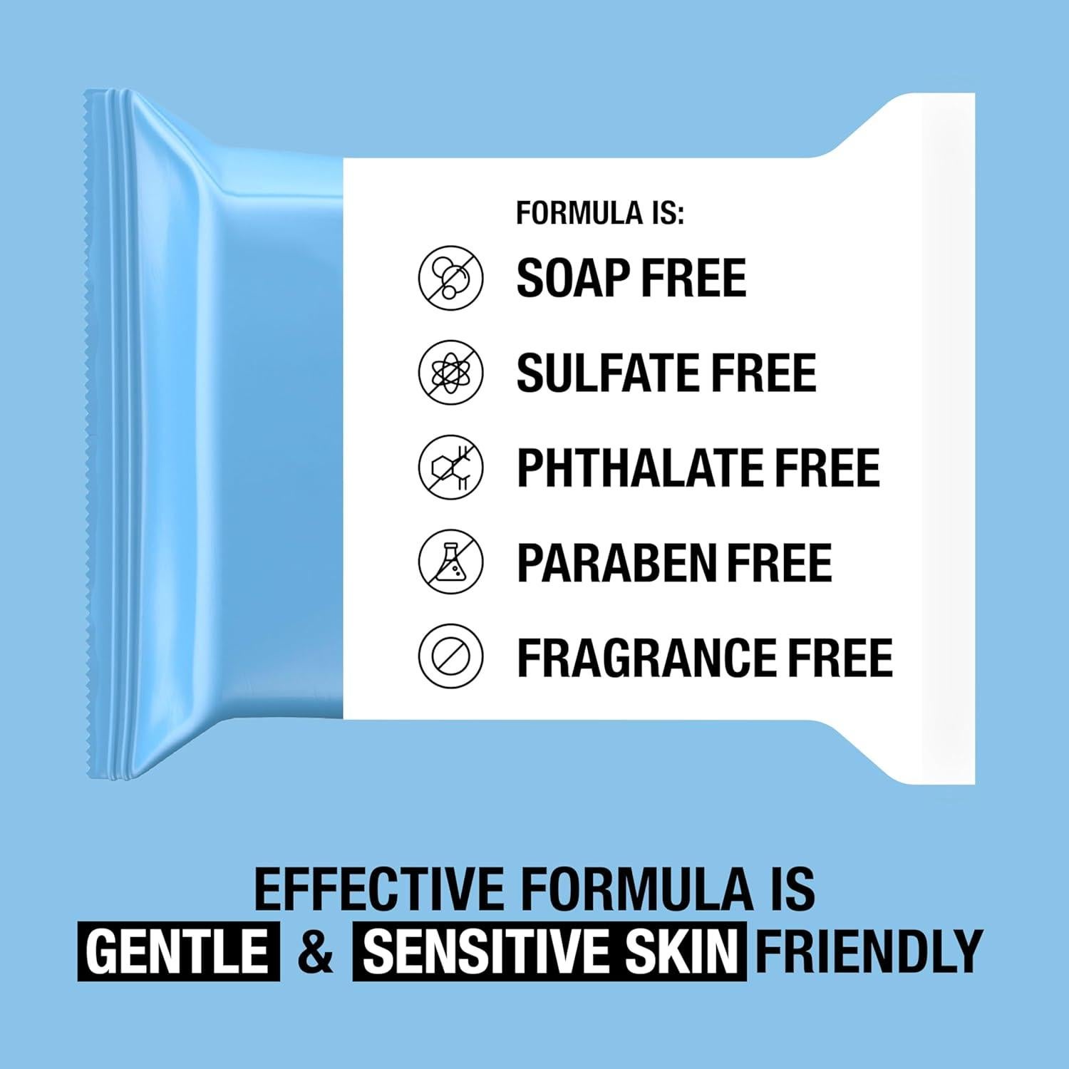 Toallitas Desmaquillantes Neutrogena Sin Fragancia 50 Piezas