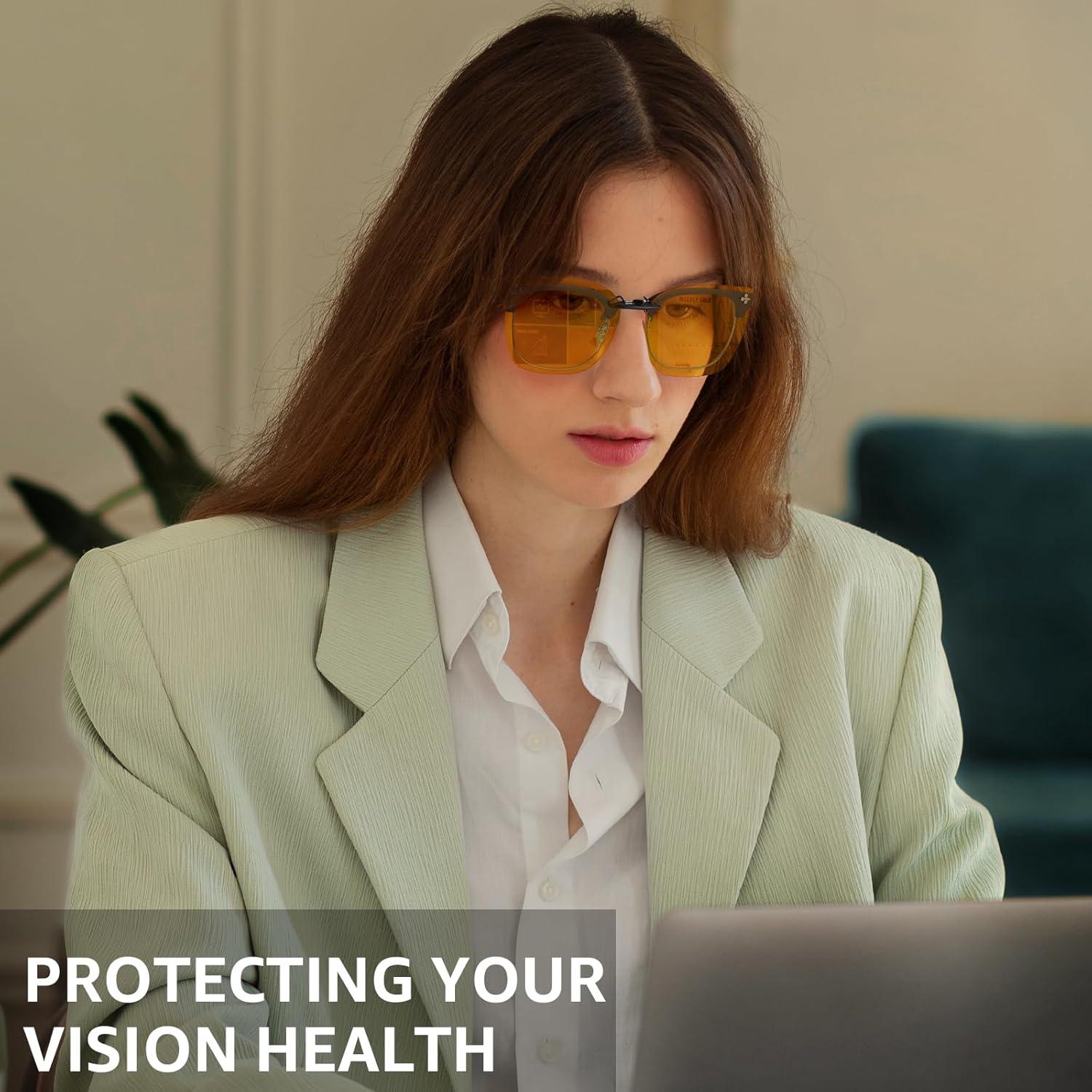 Gafas Clip On Luz Azul TRYSEE TS3168 UV400 5.6x5.8cm