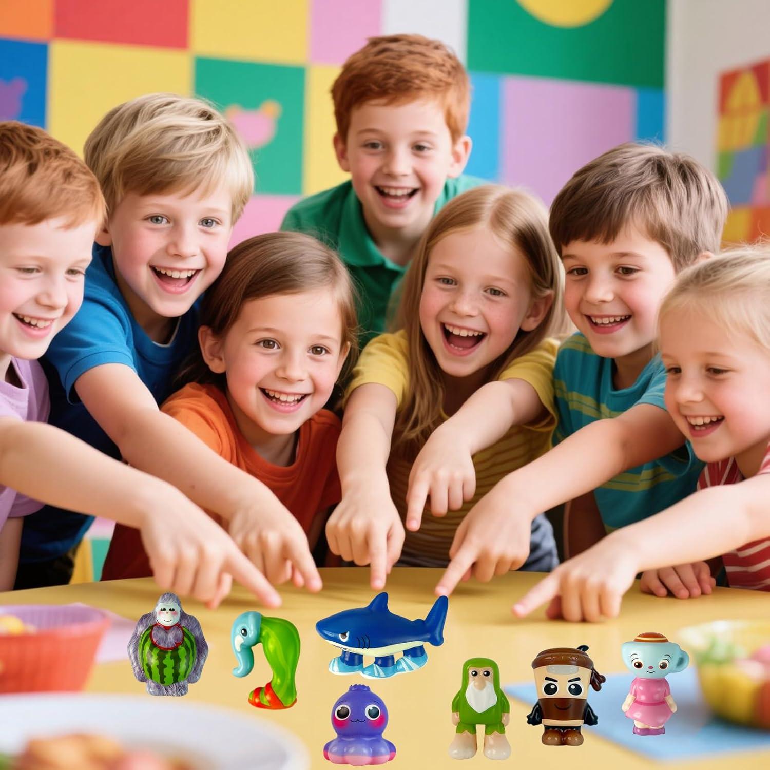 12 Juguetes Aplastables Navideños BQBVGZQ para Niños