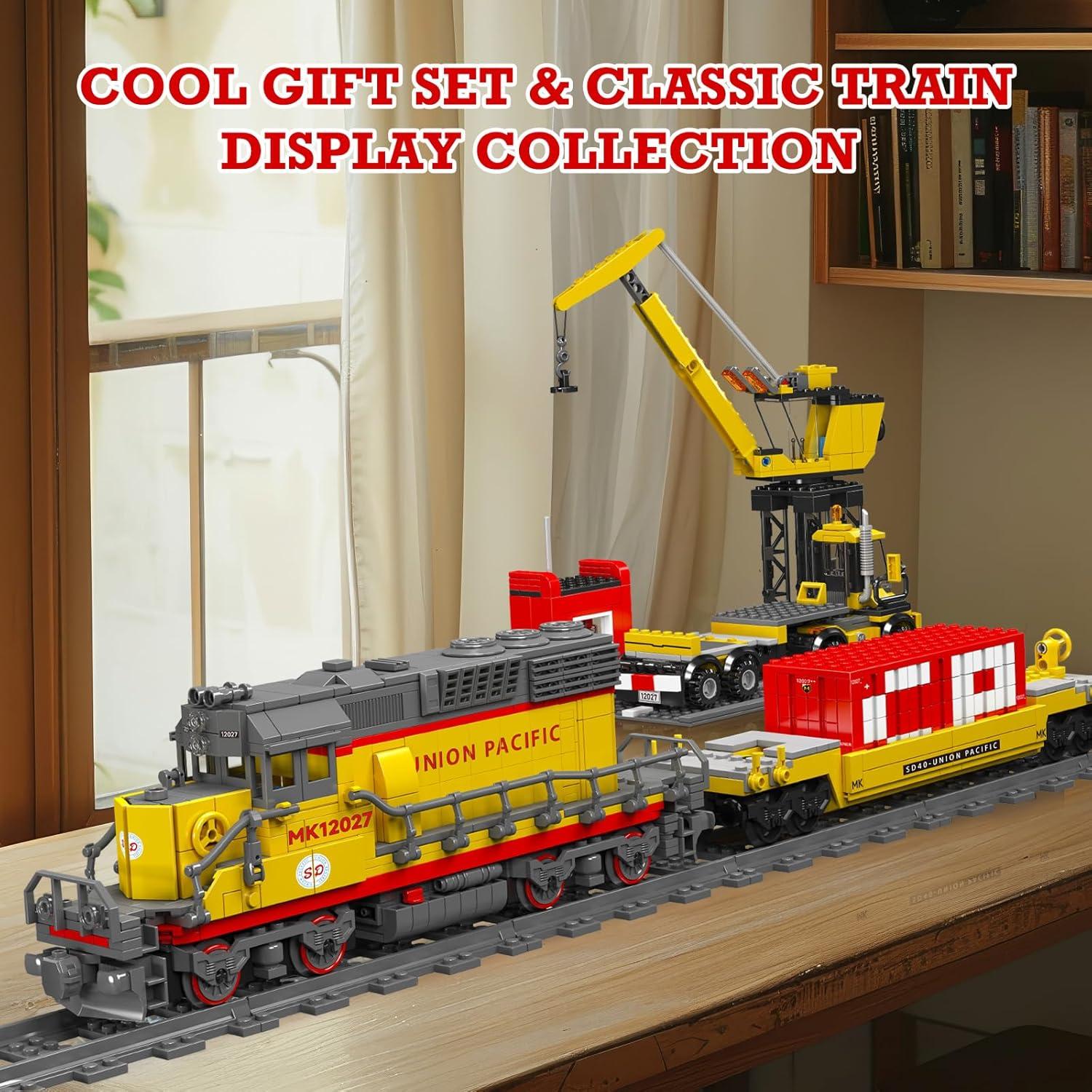 JMBricklayer Tren de Construcción Diésel SD40-2 1170 Piezas