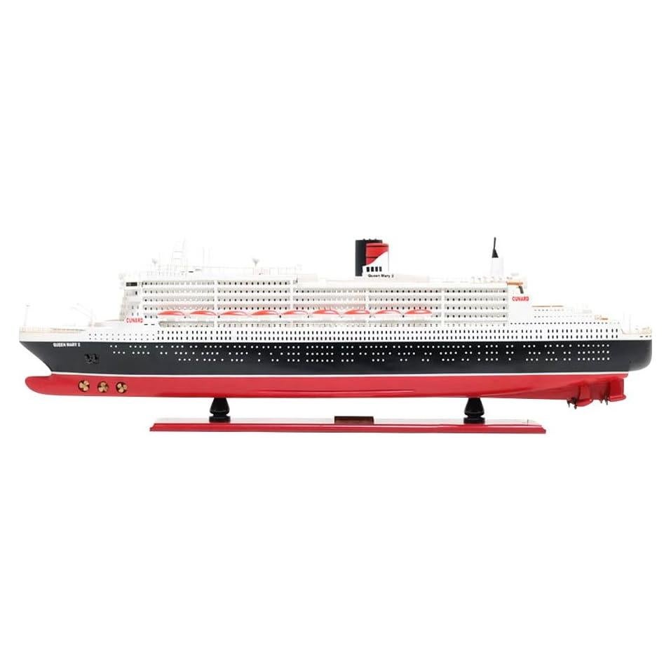 Modelo de barco Queen Mary II L Old Modern Handicrafts 101.6cm