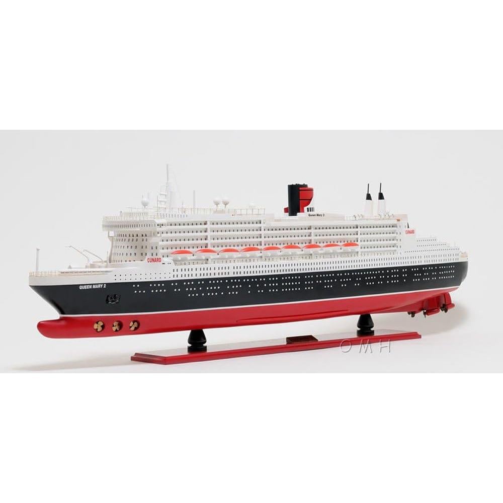 Modelo de barco Queen Mary II L Old Modern Handicrafts 101.6cm