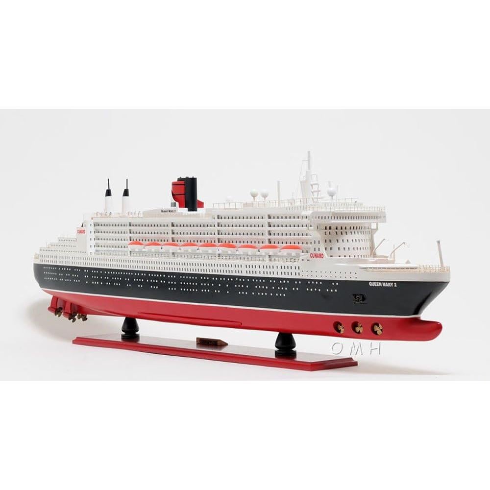 Modelo de barco Queen Mary II L Old Modern Handicrafts 101.6cm