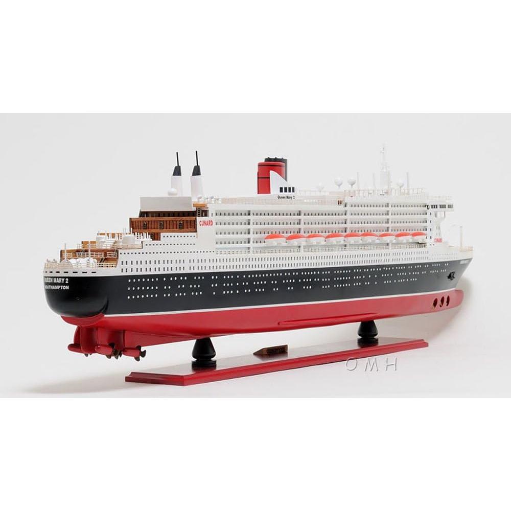 Modelo de barco Queen Mary II L Old Modern Handicrafts 101.6cm
