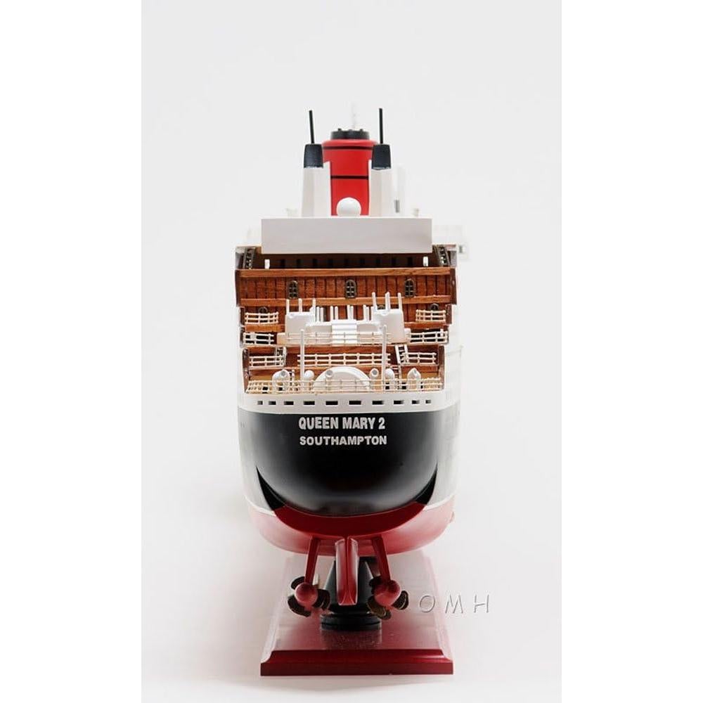 Modelo de barco Queen Mary II L Old Modern Handicrafts 101.6cm