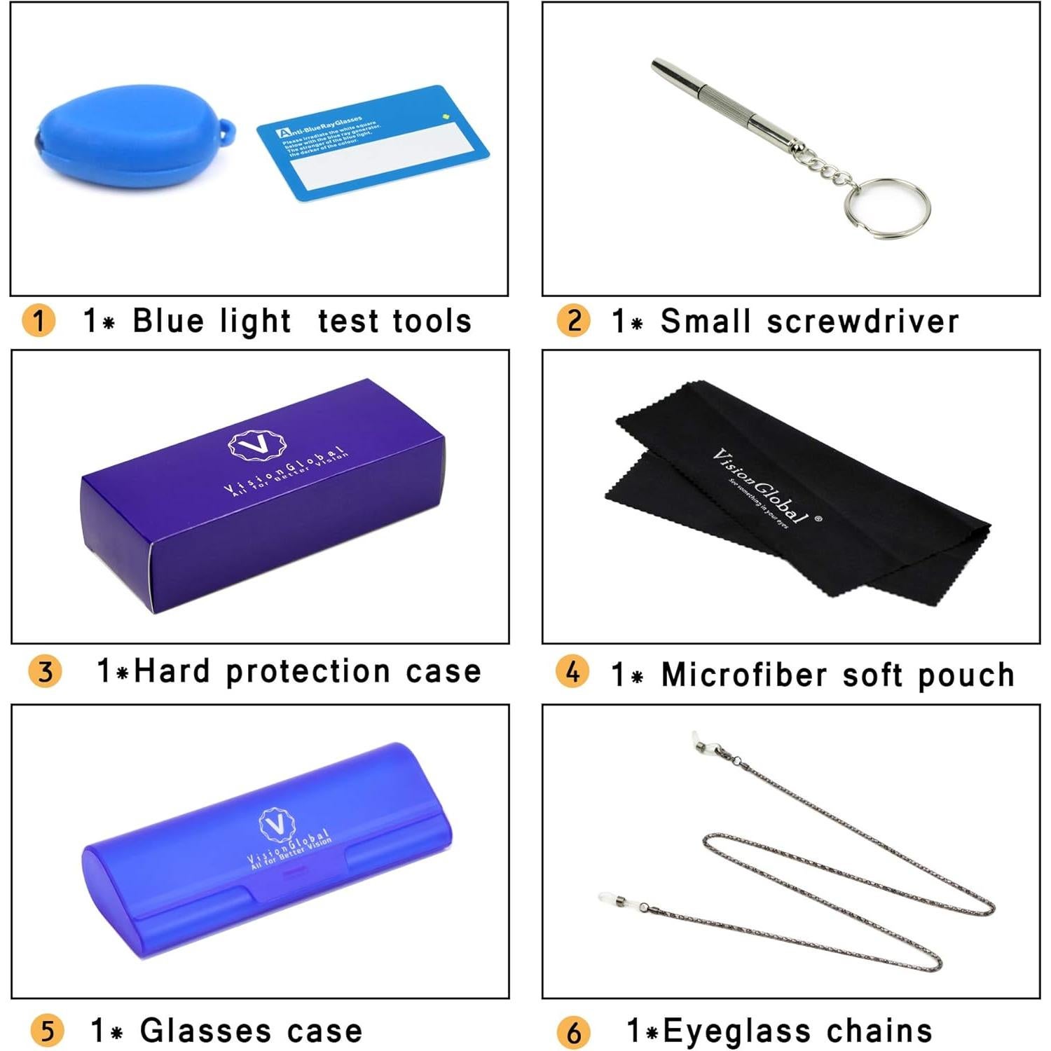 Gafas Antirreflejo VisionGlobal para Luz Azul Unisex