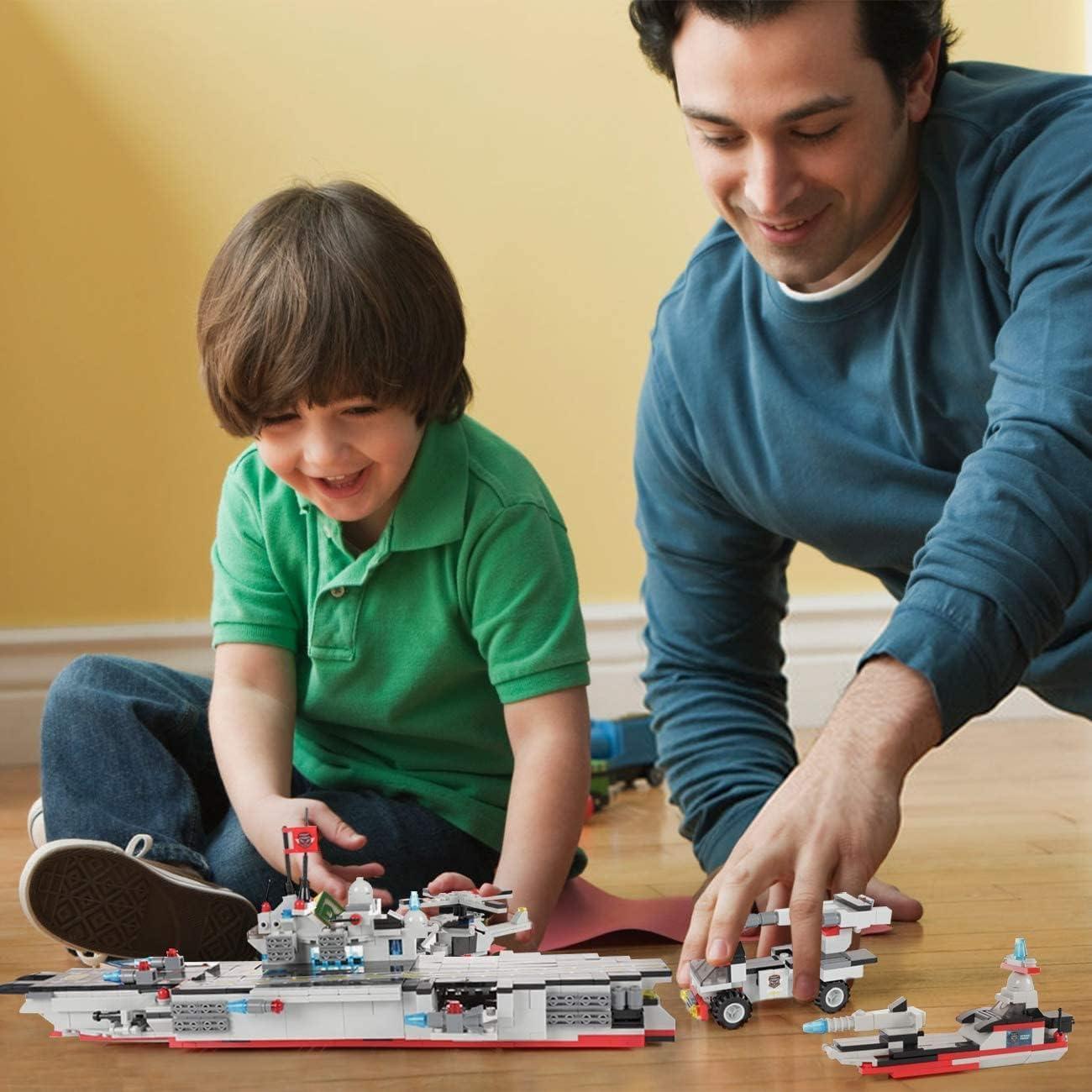 Flota de Portaaviones Militares Liberty Imports 825 Piezas