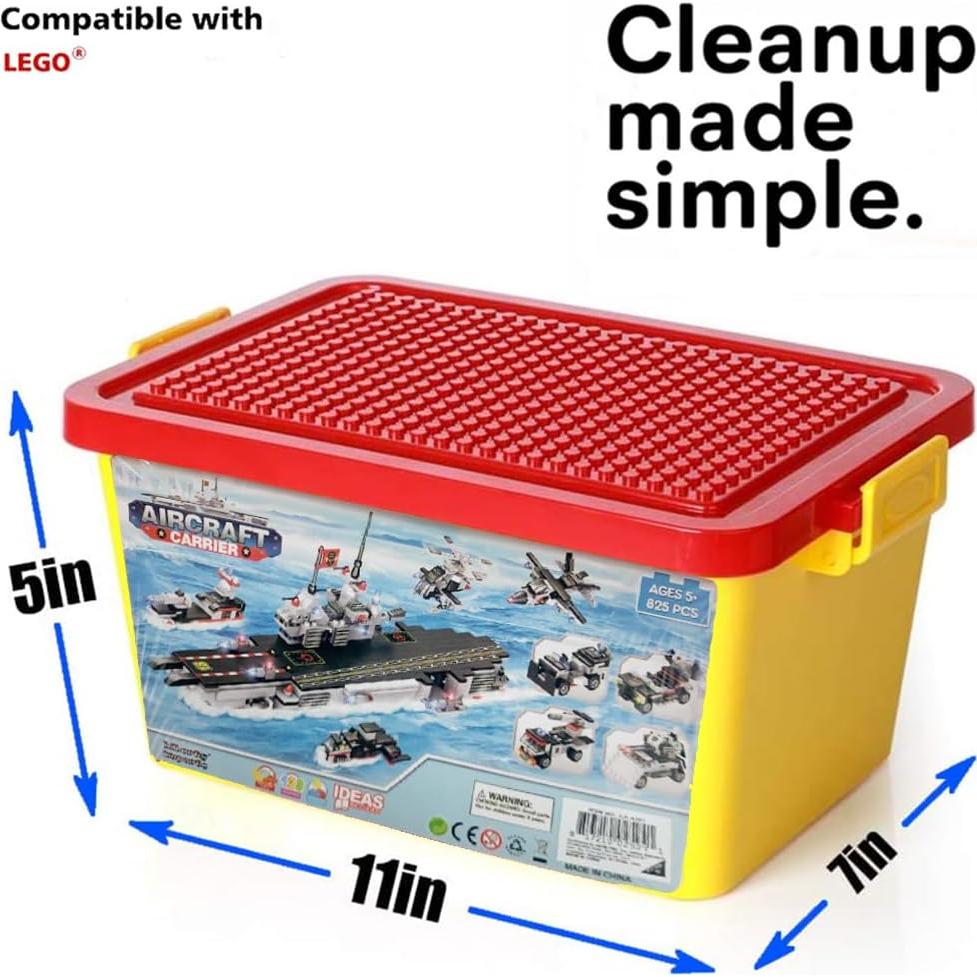 Flota de Portaaviones Militares Liberty Imports 825 Piezas