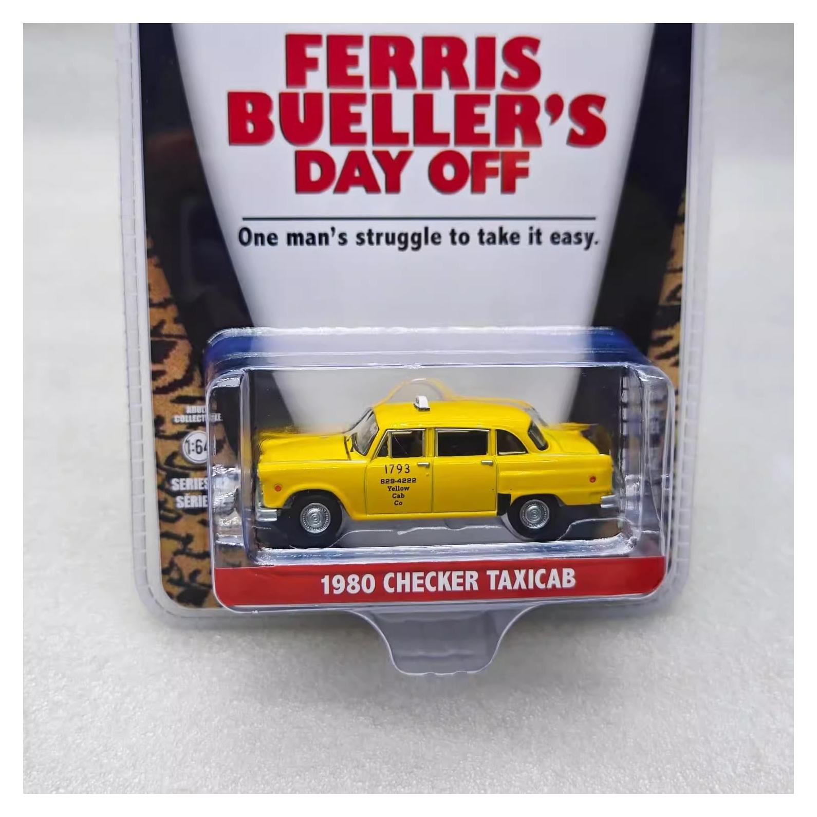 Modelo de Taxi Amarillo LUNAIPSE 1980 Escala 1/64