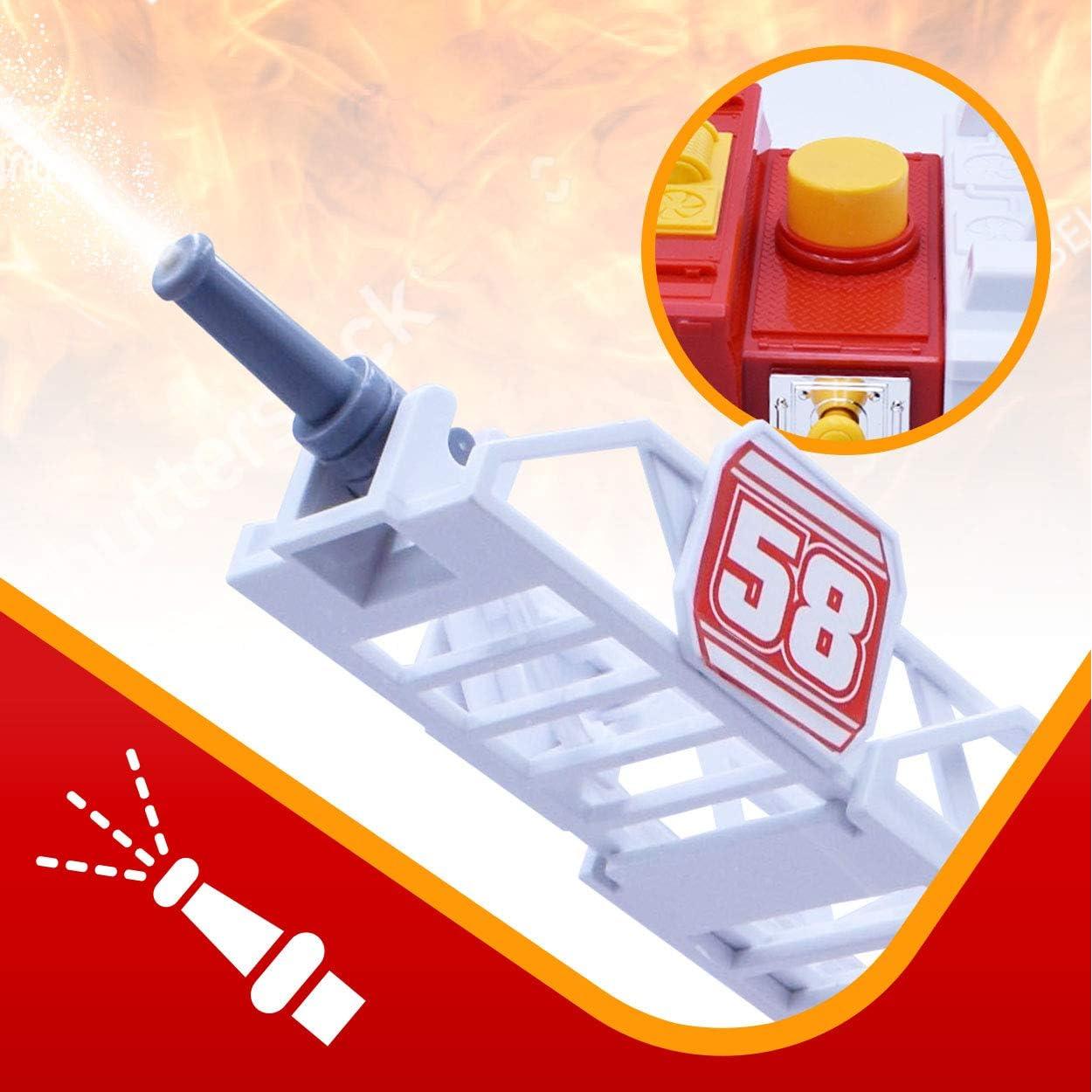 Camión de Bomberos Motorizado Vebo con Luces y Sonido