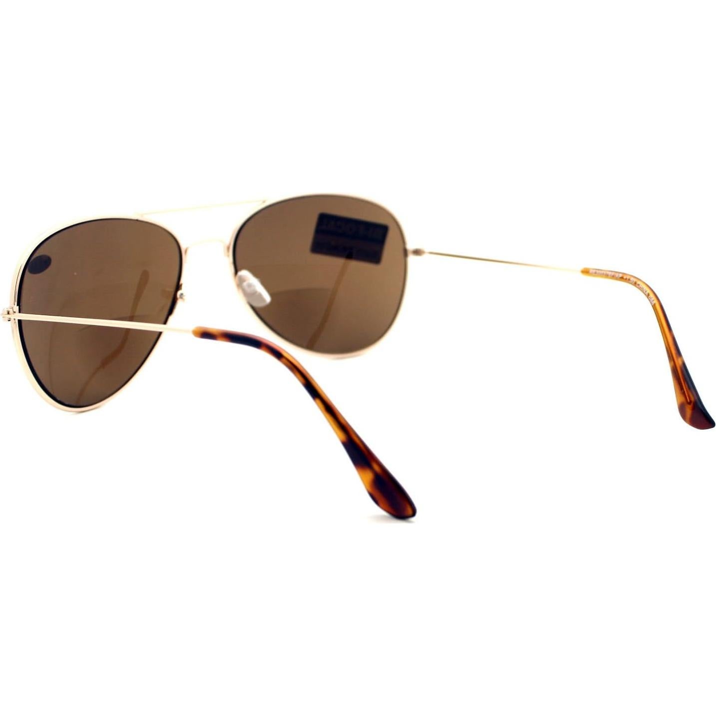 Gafas de sol bifocales PASTL aviador oro 2.5x UV400