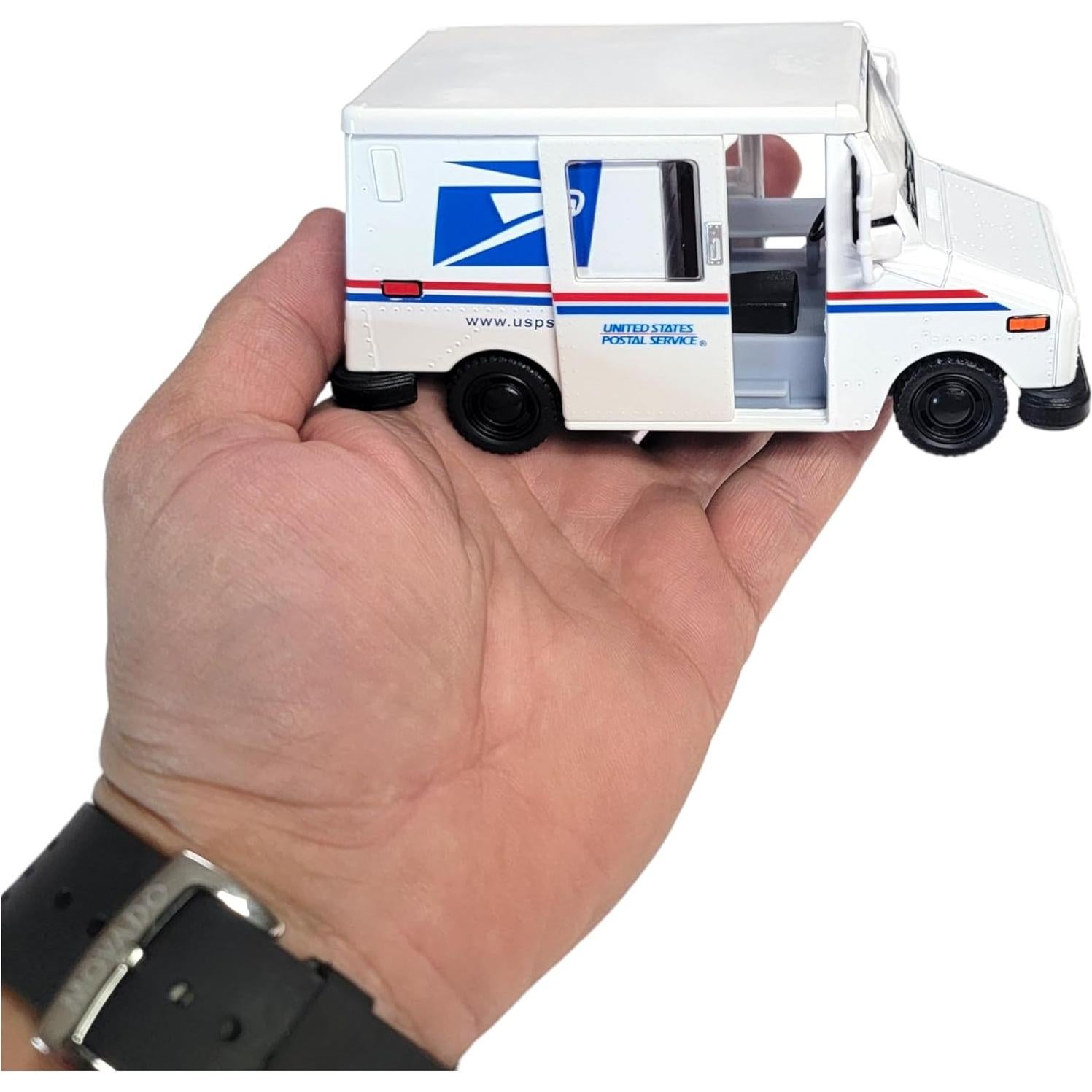 Camión de Entrega de Correo Zugar Land LLV 12.7 cm Metal