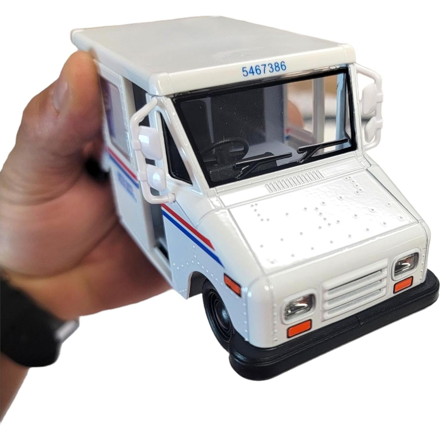 Camión de Entrega de Correo Zugar Land LLV 12.7 cm Metal