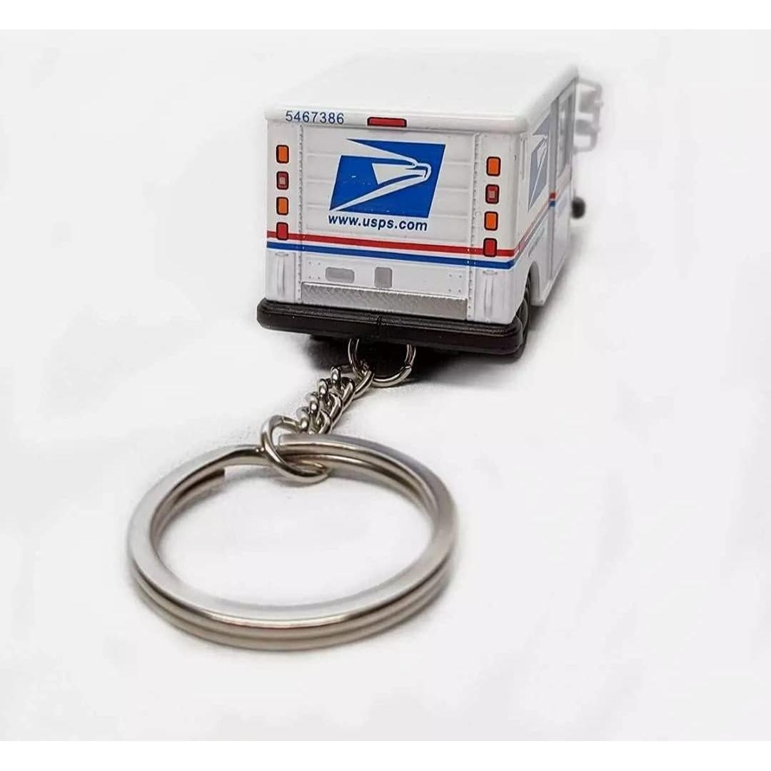Camión Die Cast USPS Grumman LLV 1:72 Llavero