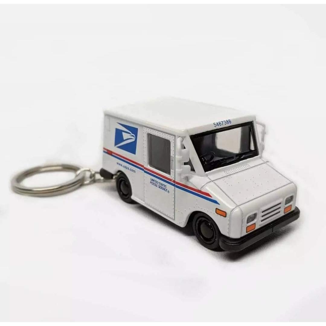Camión Die Cast USPS Grumman LLV 1:72 Llavero