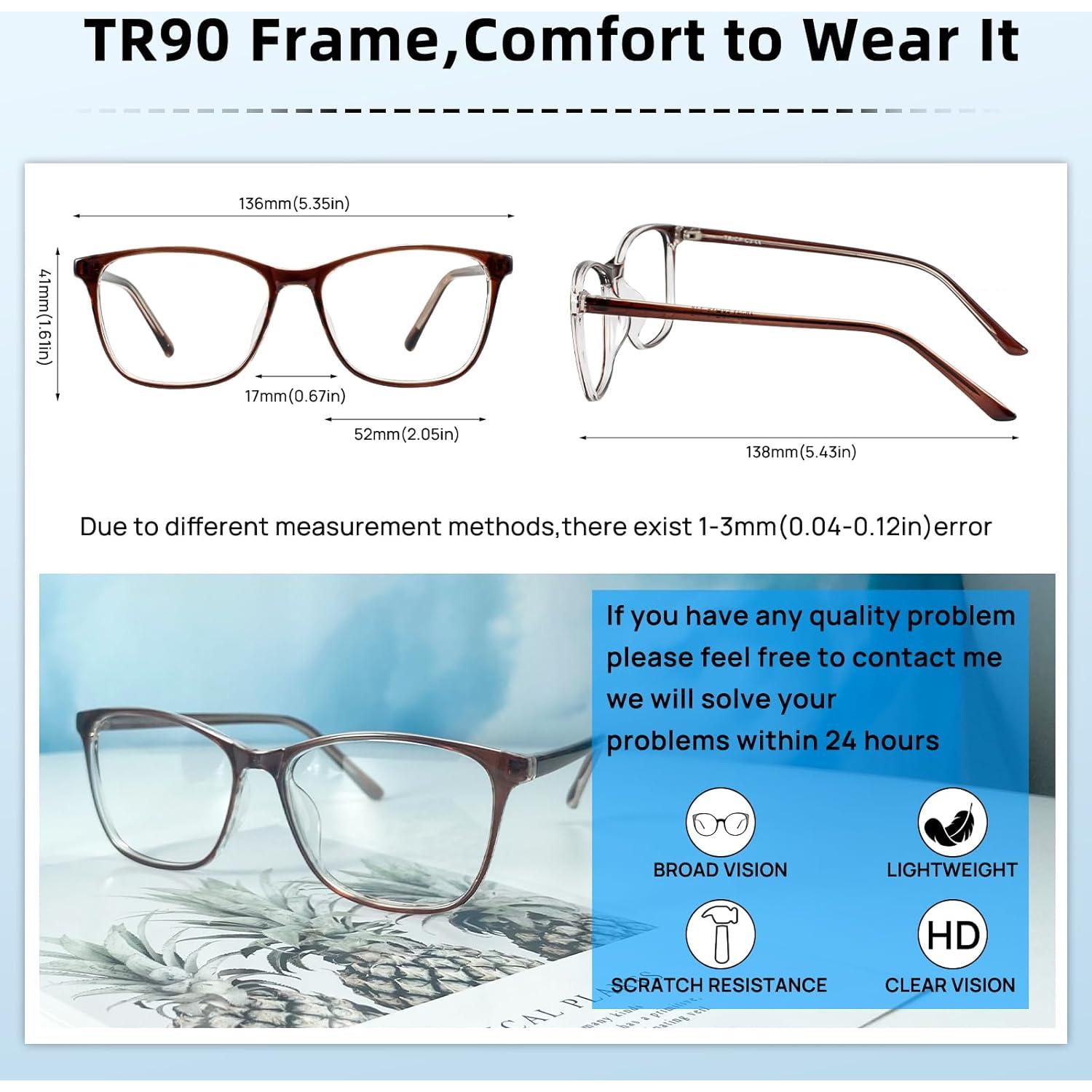 Gafas OCCI CHIARI Luz Azul Mujeres Montura Óptica Moda