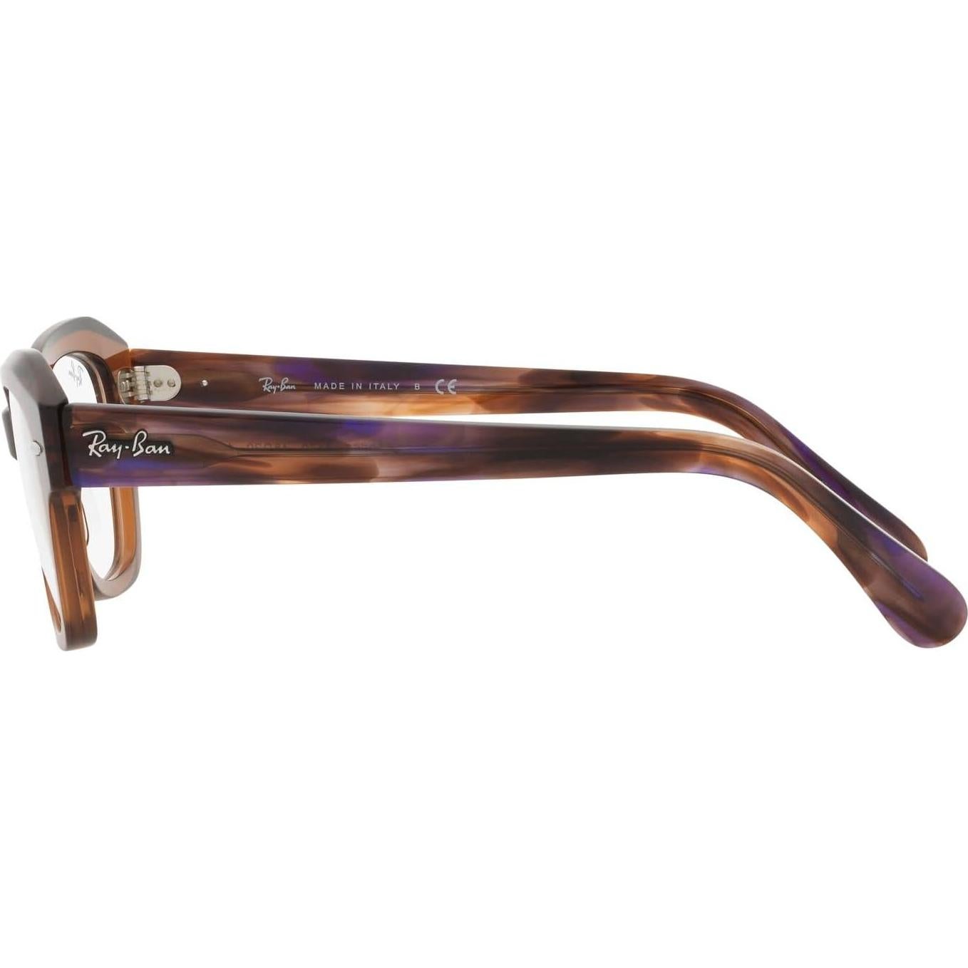 Gafas Ray-Ban Rx5486 State Street Cat Eye 48mm Marrón